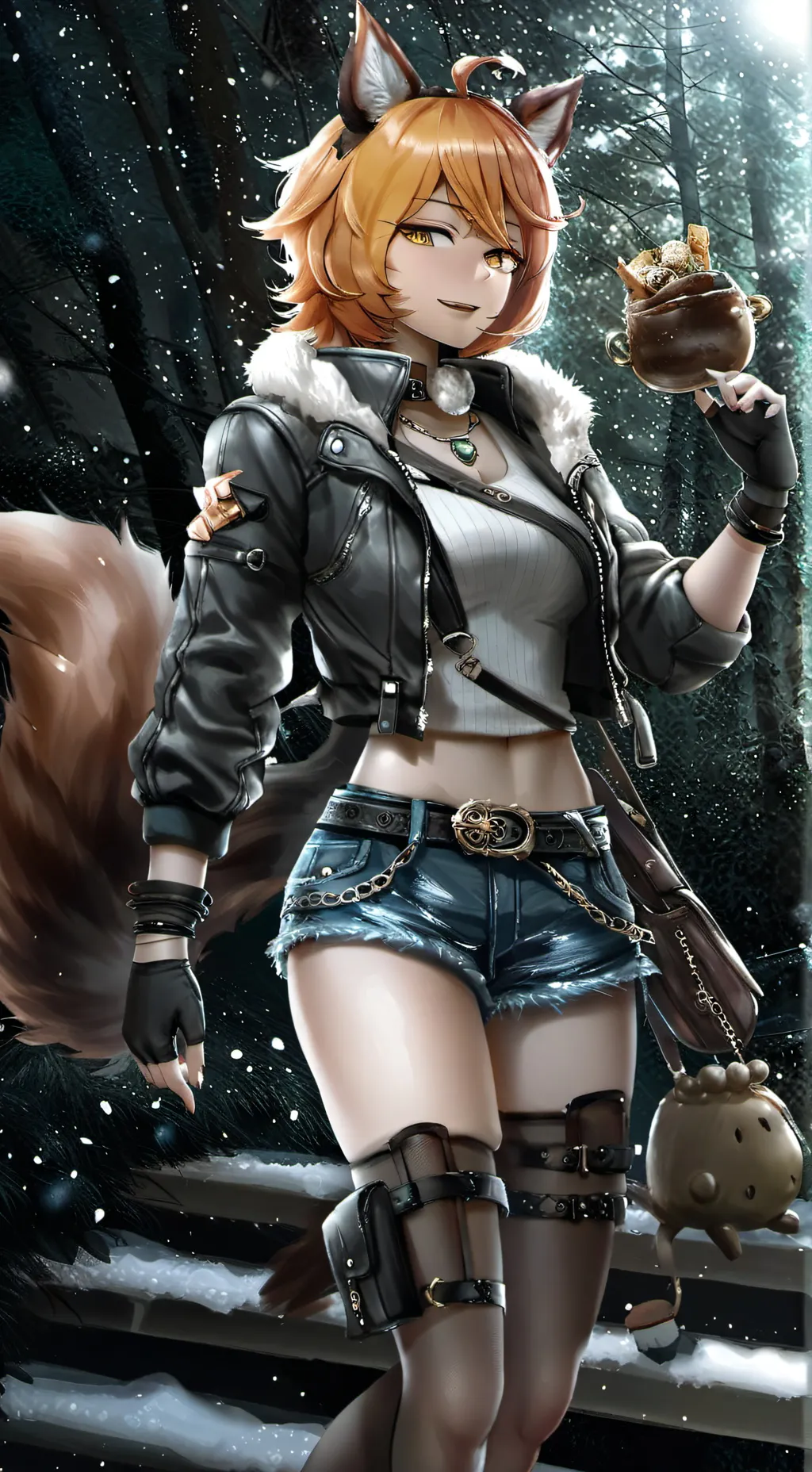 ai character: Aria background