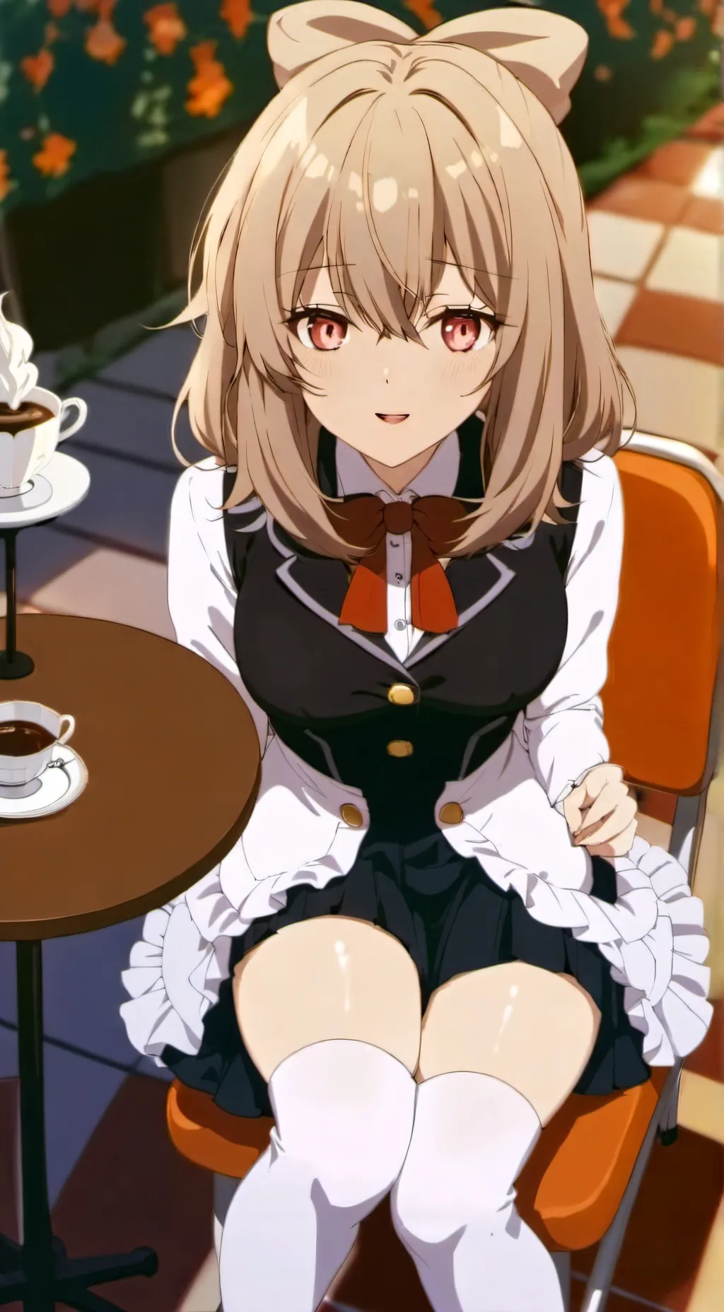 ai character: Hikari background