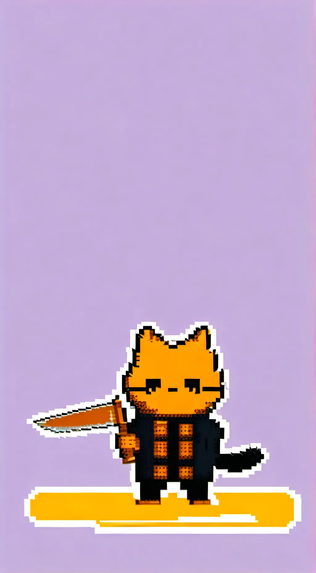 ai character: gato background