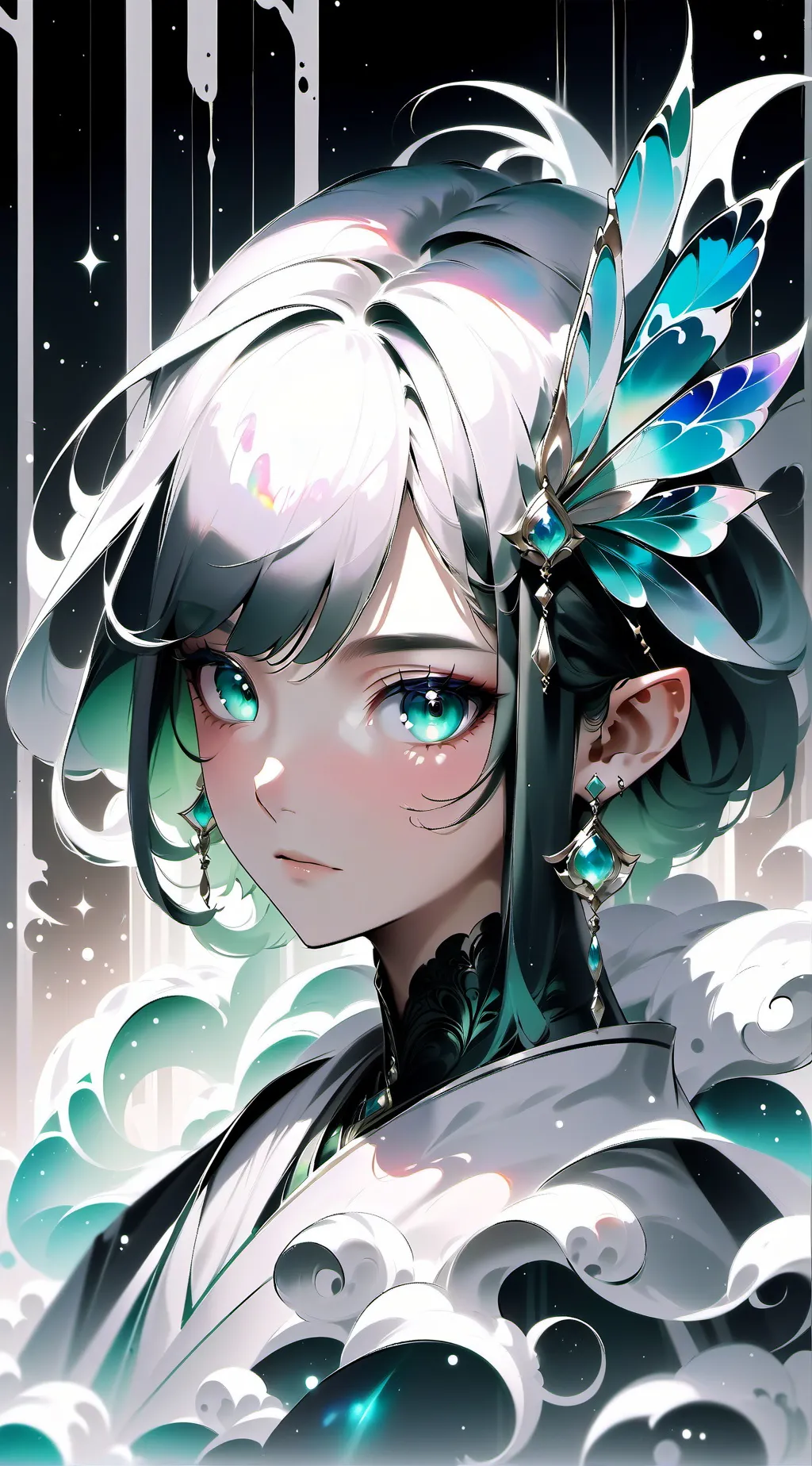 ai character: bts💜💜 background