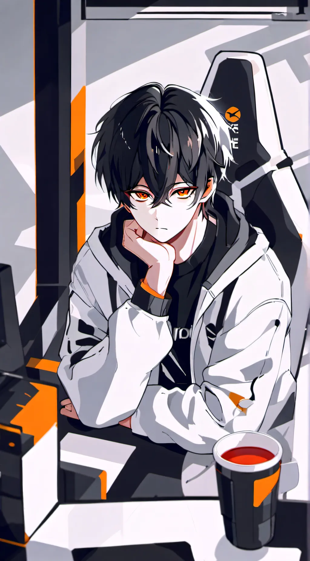 ai character: ~Victor~ background