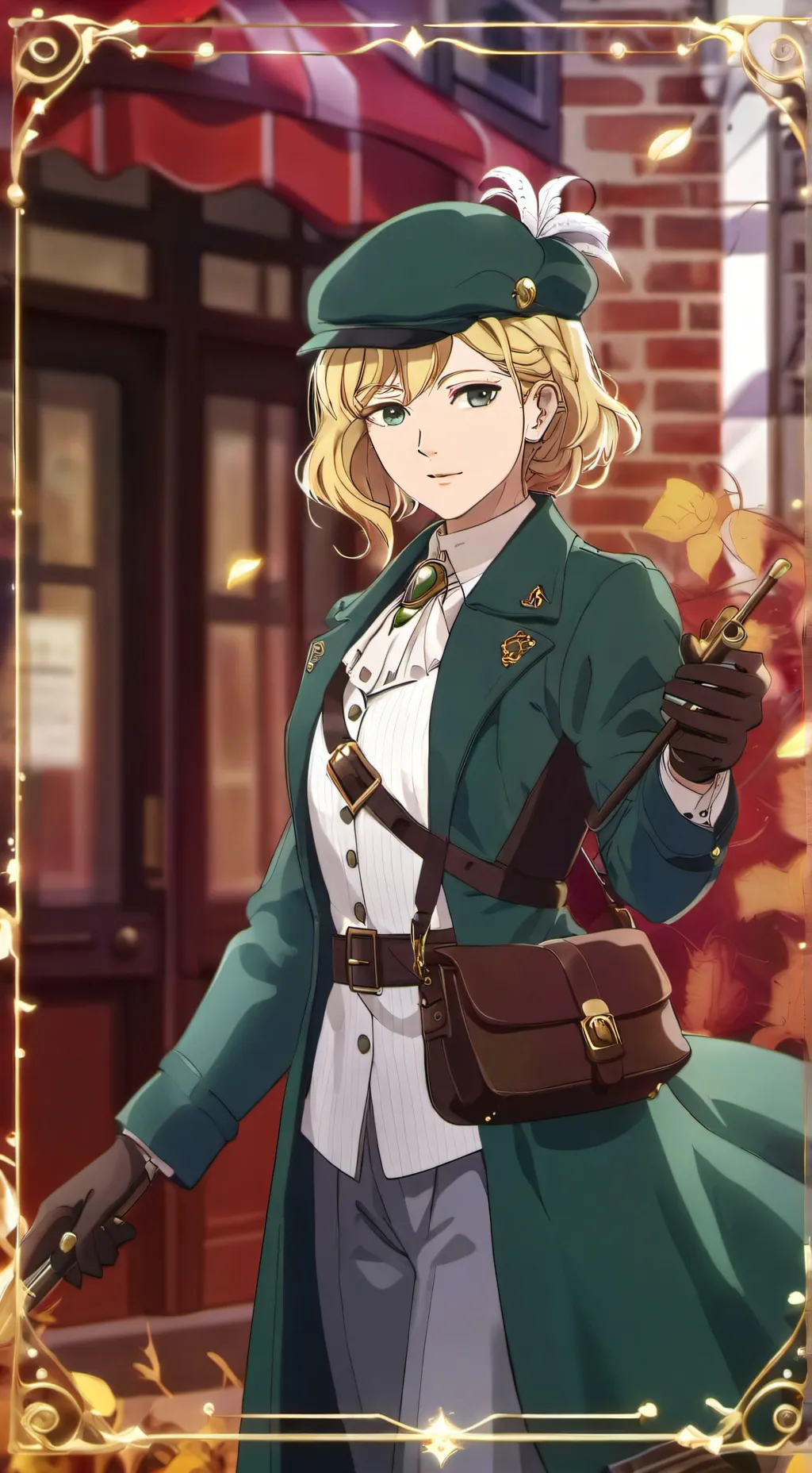 ai character: Gina Lestrade background