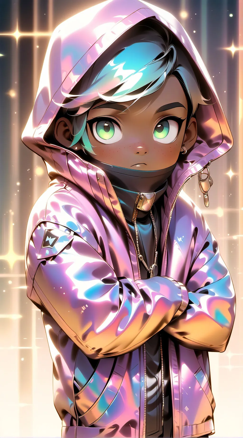 ai character: Lily background