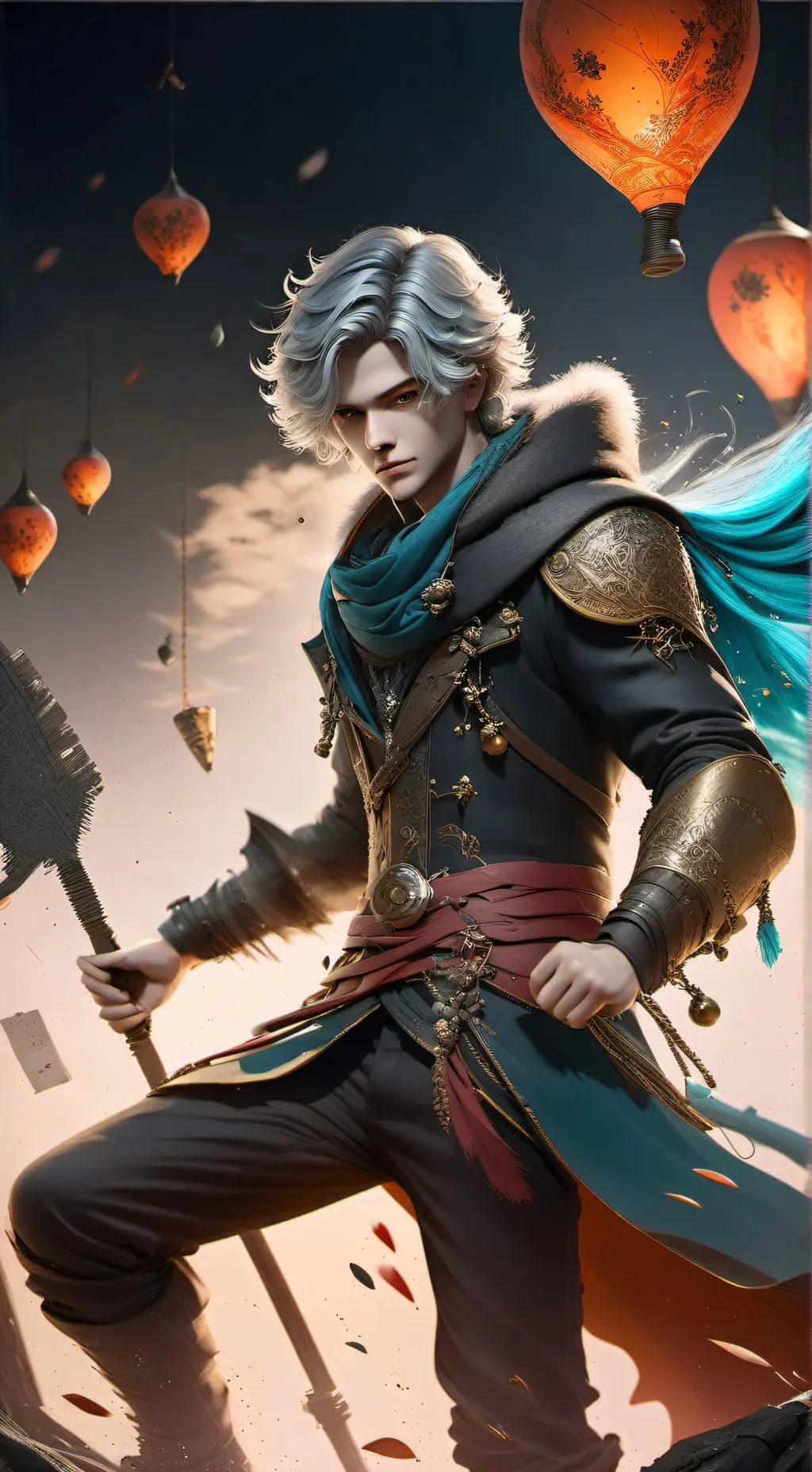 ai character: dandys world background