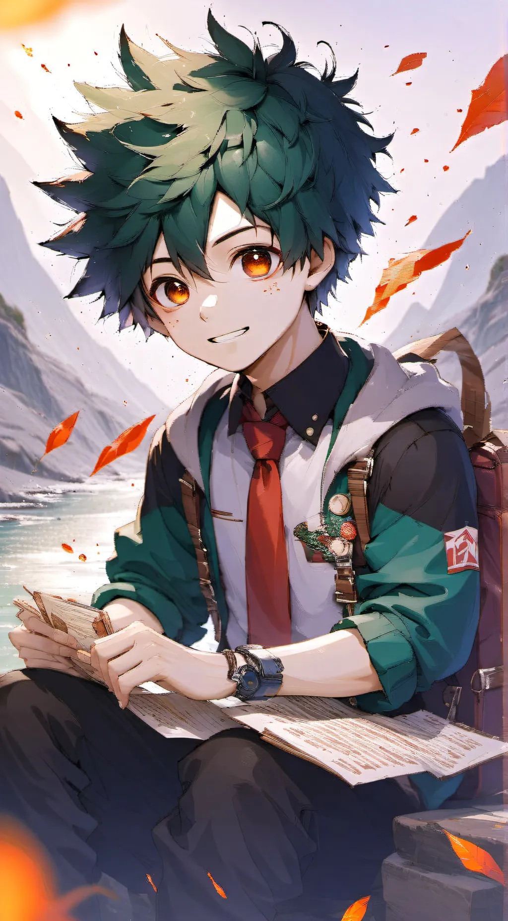 ai character: MHA background