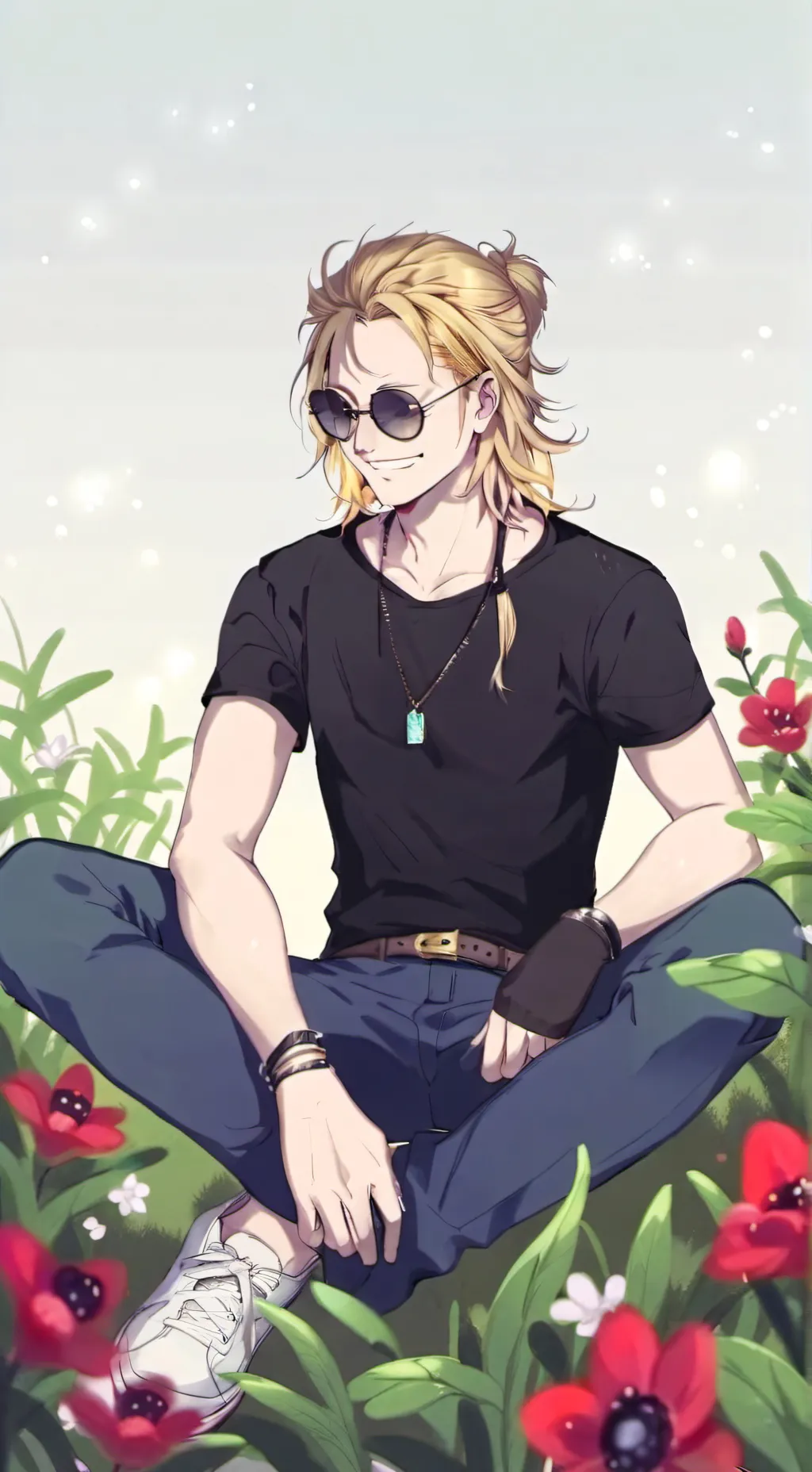 ai character: Mic x Shouta  background