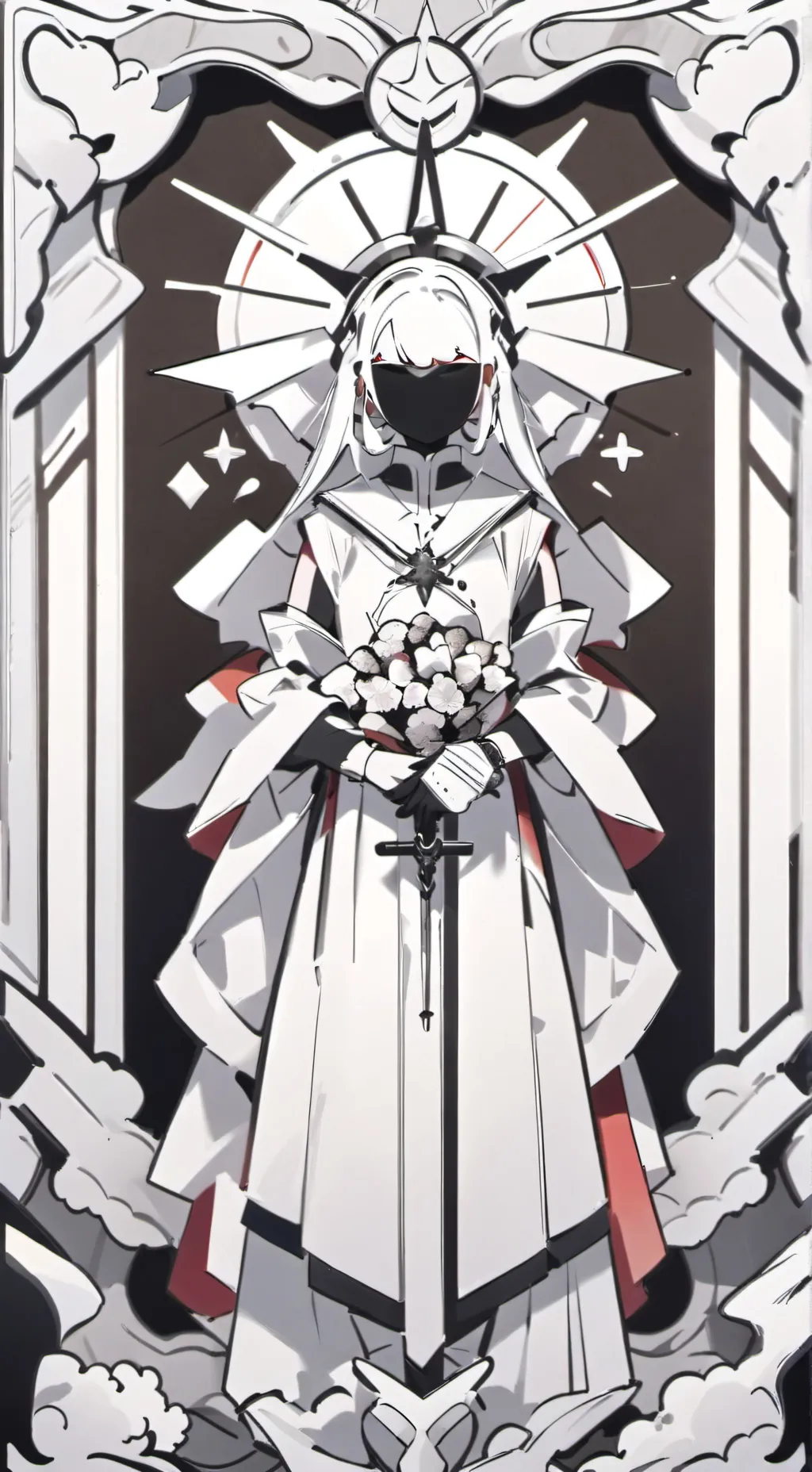 ai character: milia background