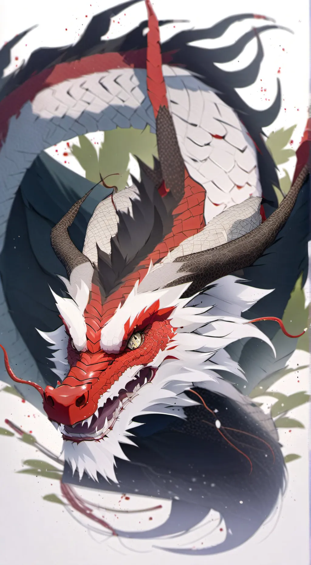 ai character: Pitaya dragon! background