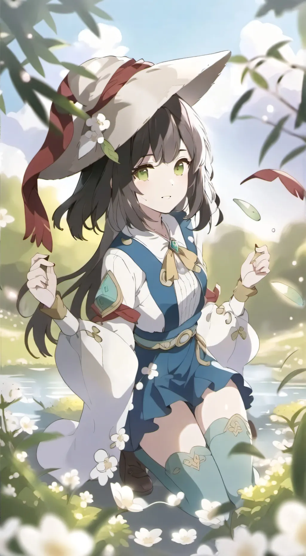 ai character: kny hear me out  background