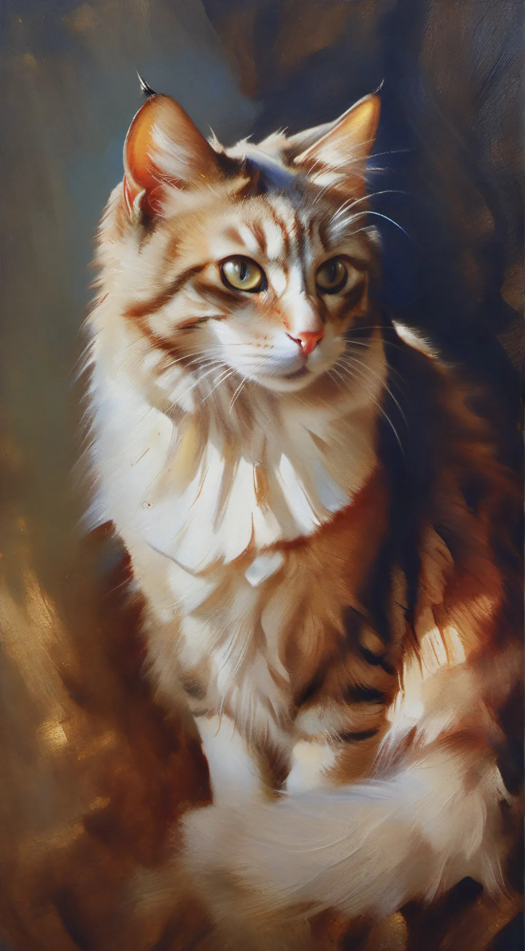 ai character: Kat background