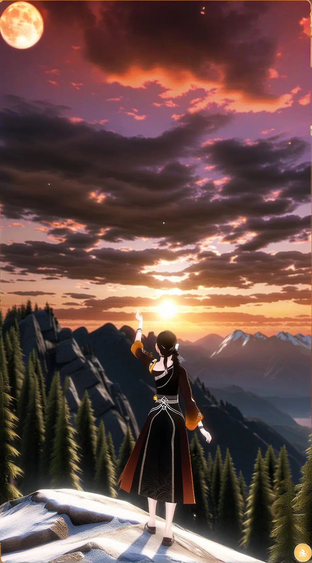 ai character: butcher vanity background