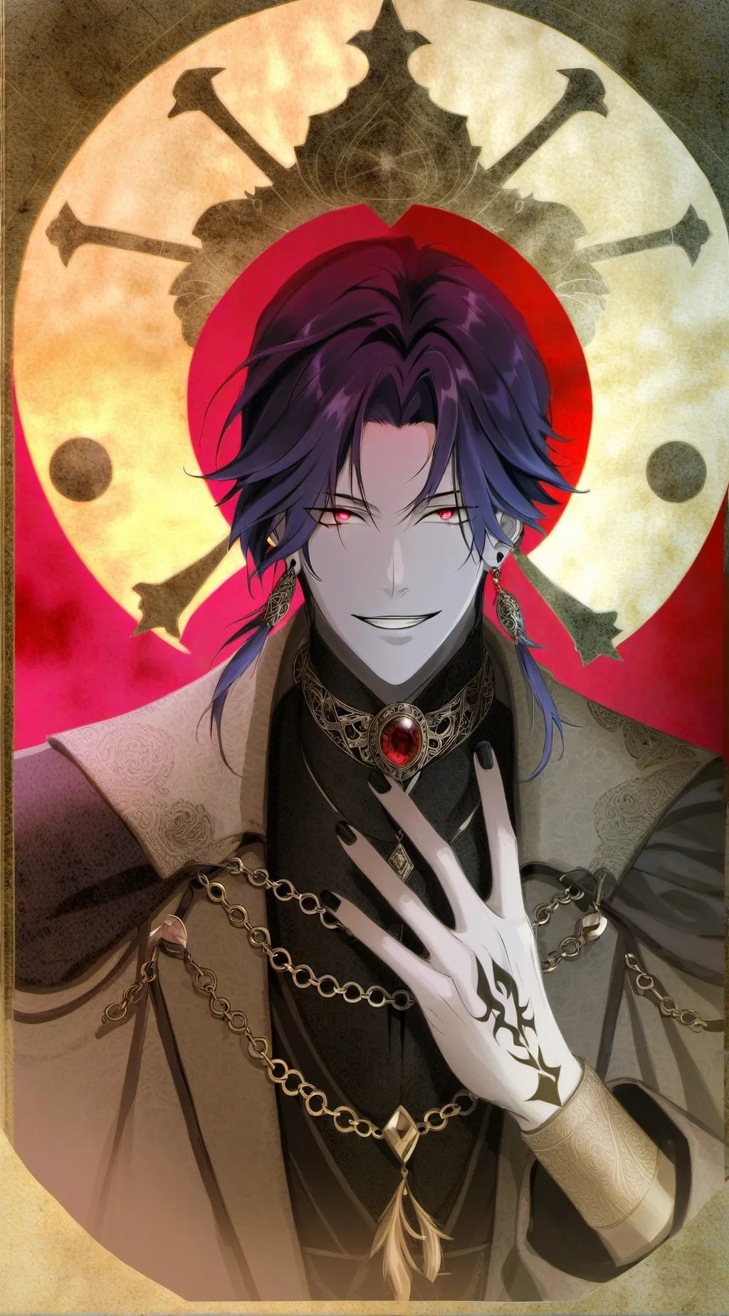 ai character: Фёдор background