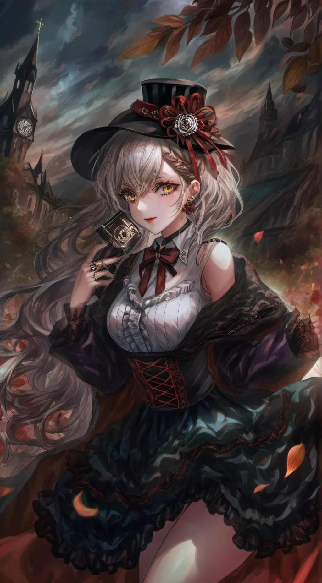 ai character: Scarlett  background