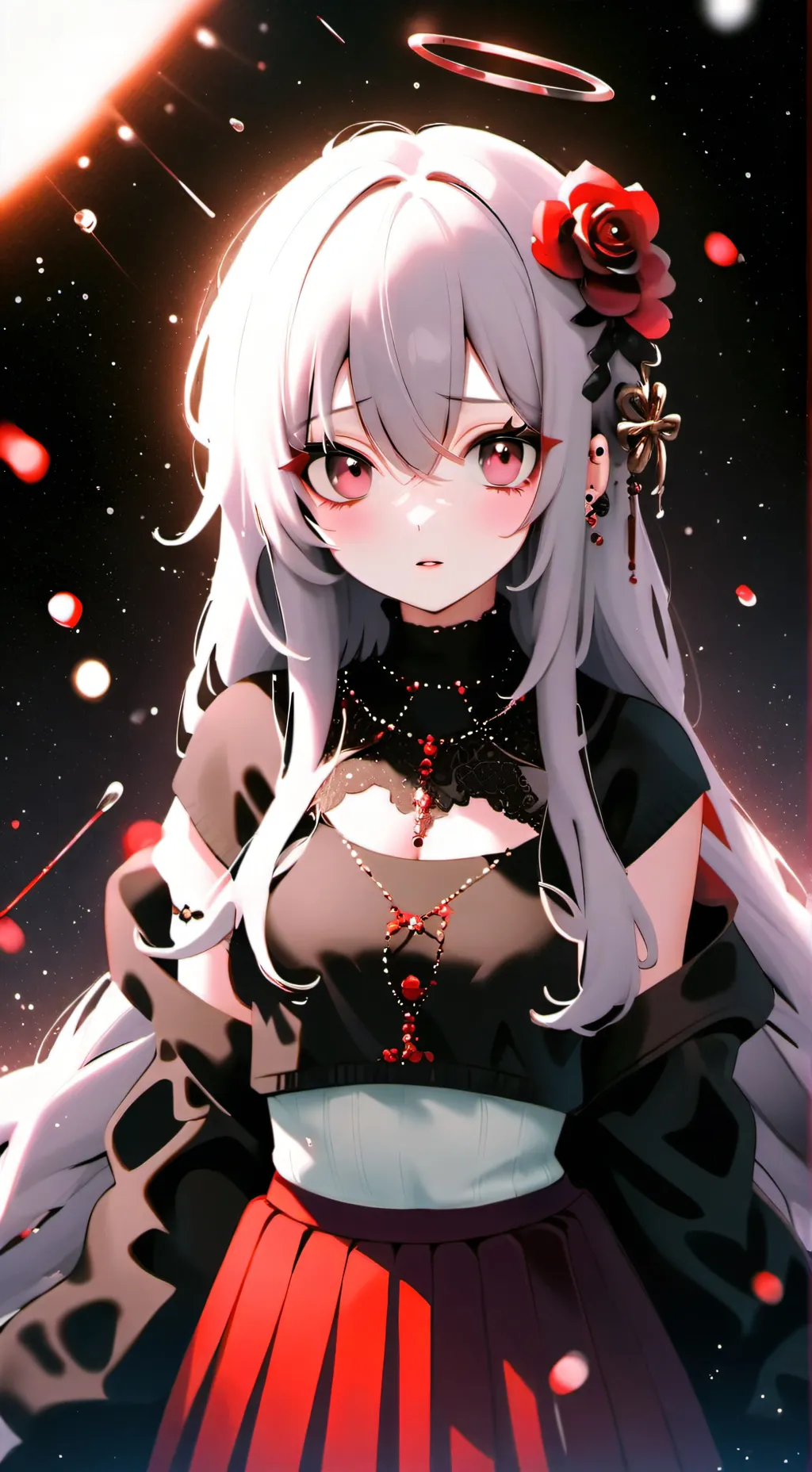 ai character: kiss zombie  background