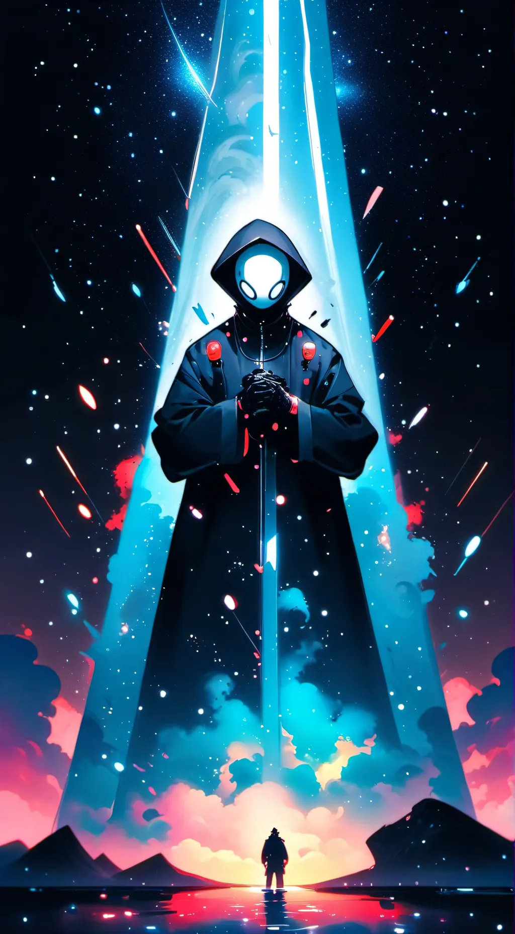 ai character: Rechnungskopf. *** background