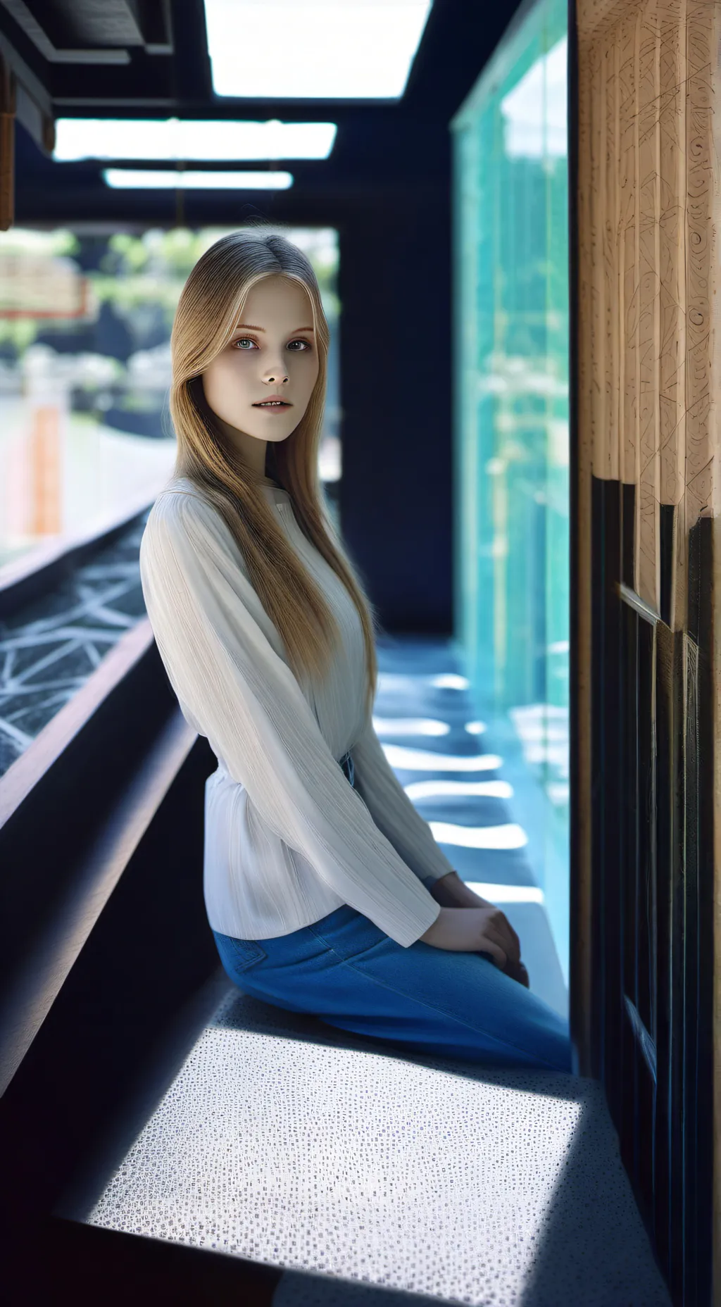 ai character: Maria  background