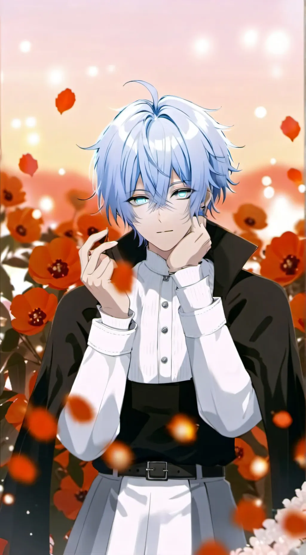 ai character: Лео background