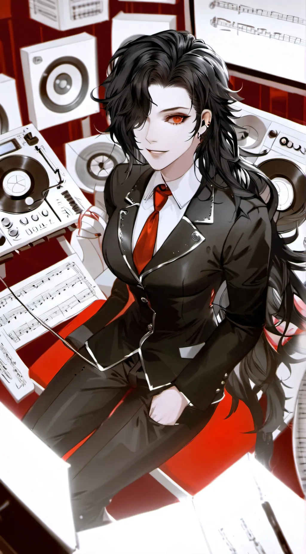 ai character: Shinso Shirakawa  background