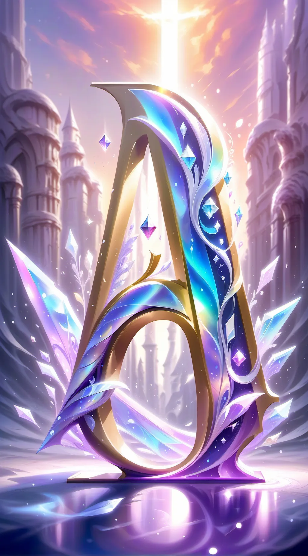 ai character: ABC challenge background