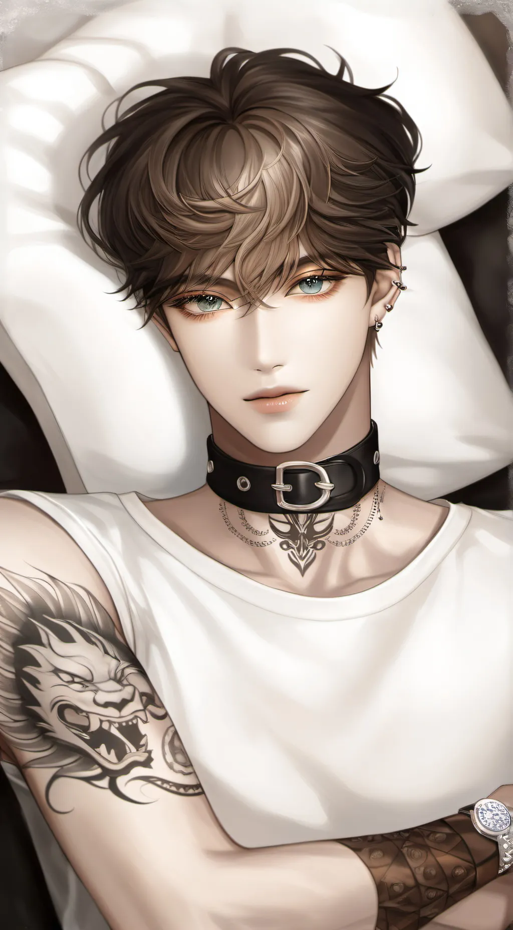 ai character: 🖤Josh 🖤 background