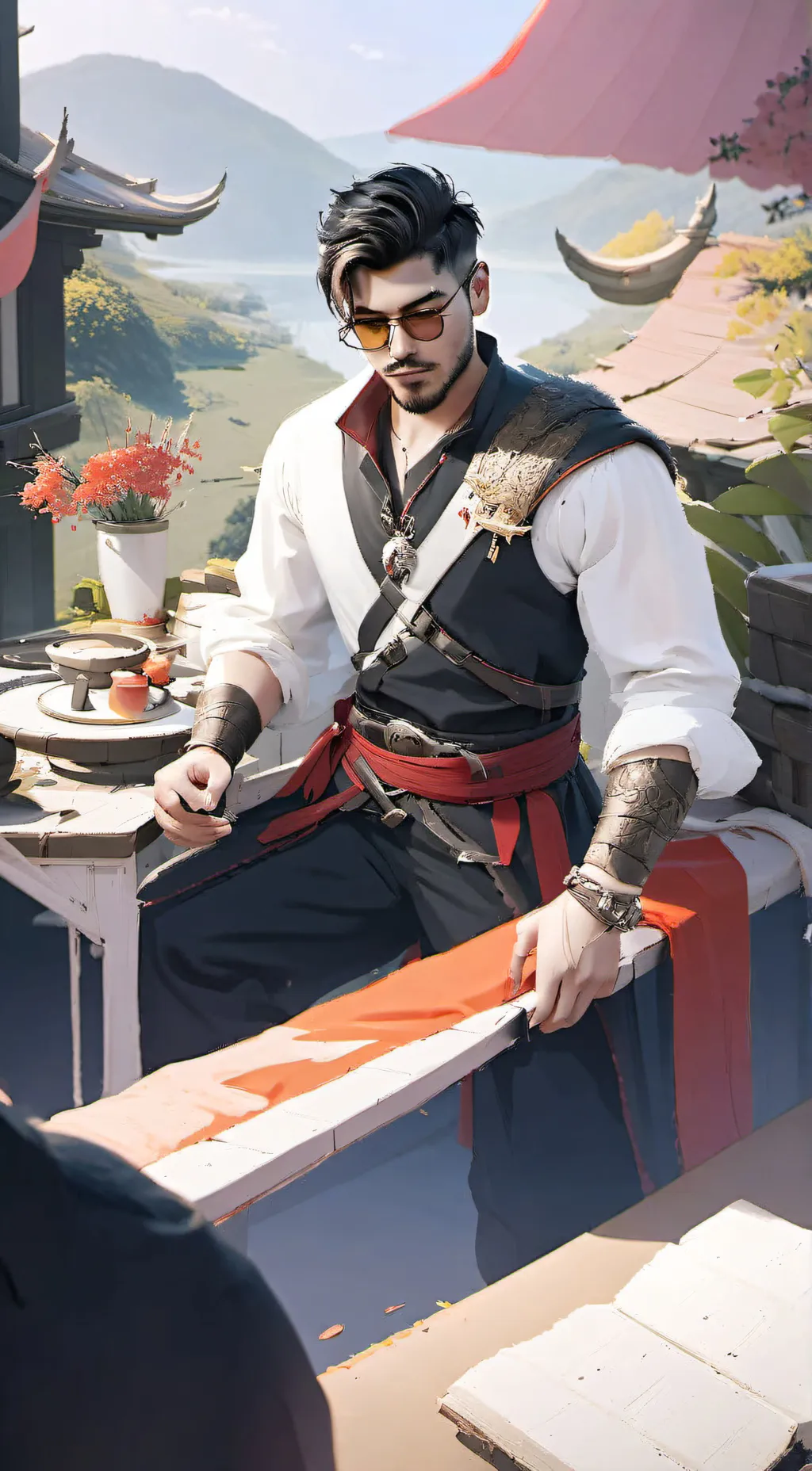 ai character: Zack background