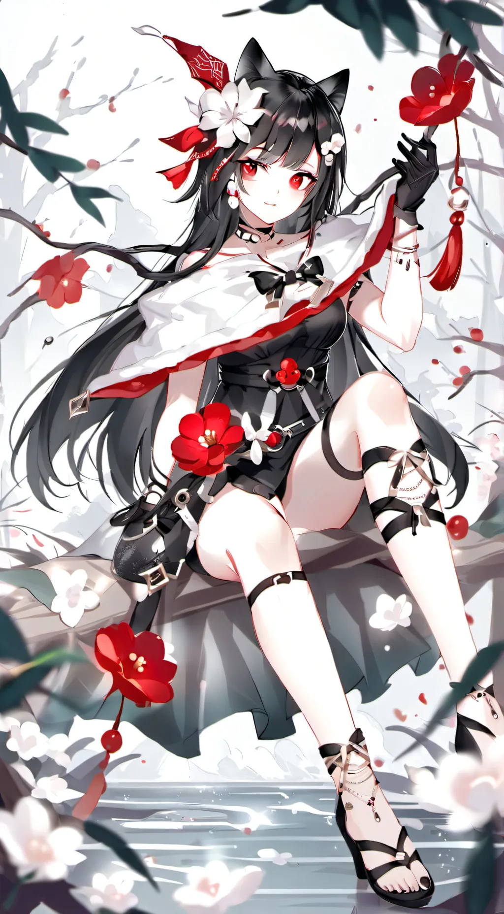 ai character: Cristal background