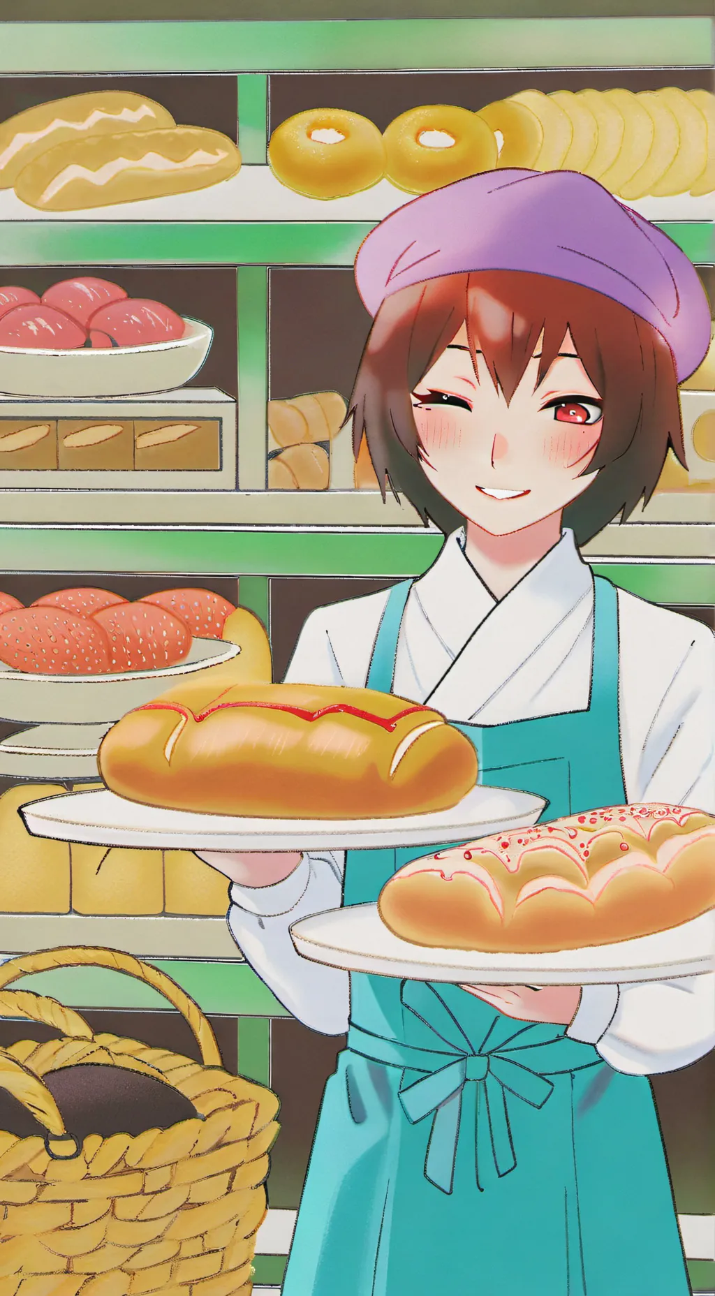 ai character: amao background