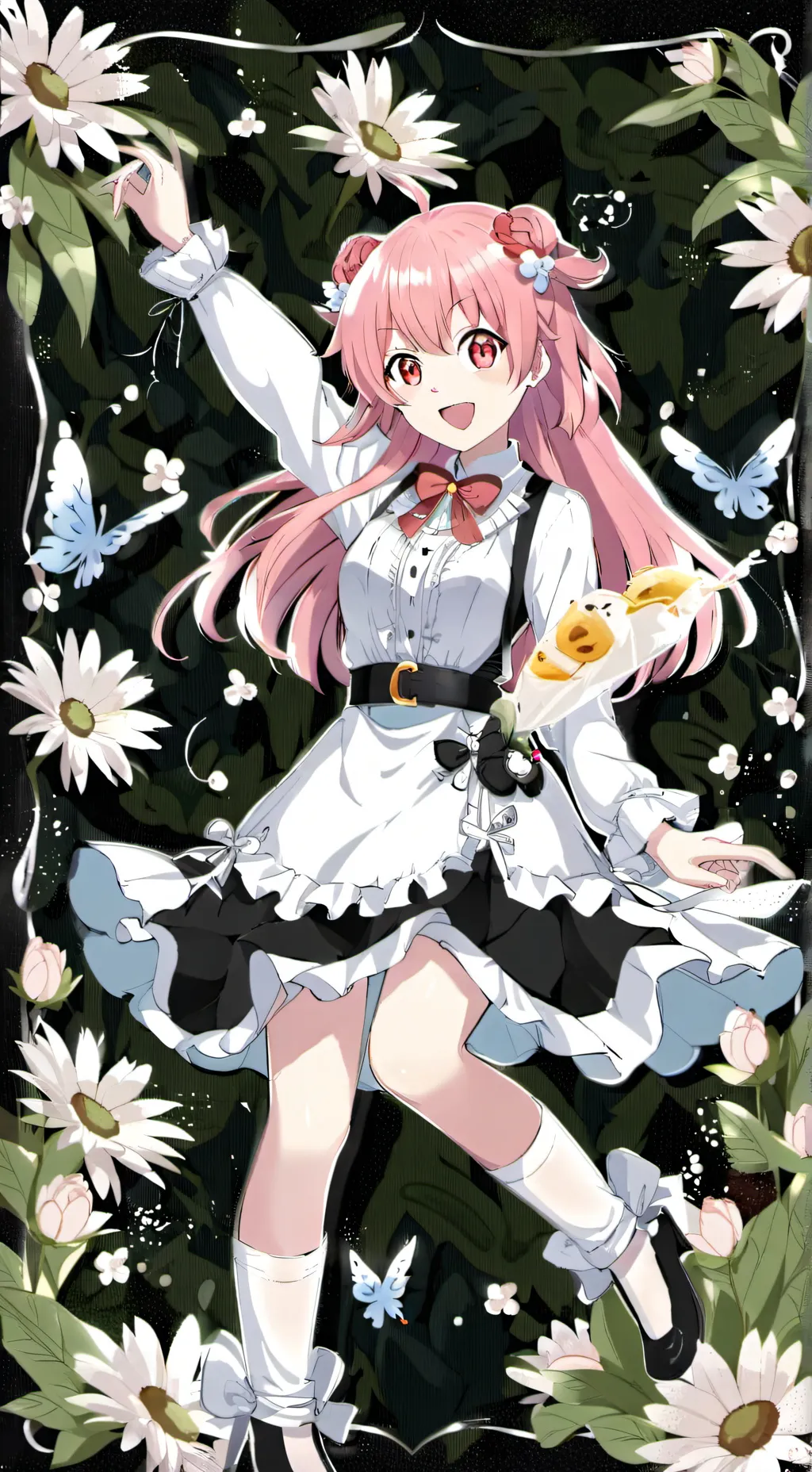 ai character: Momoi Airi background
