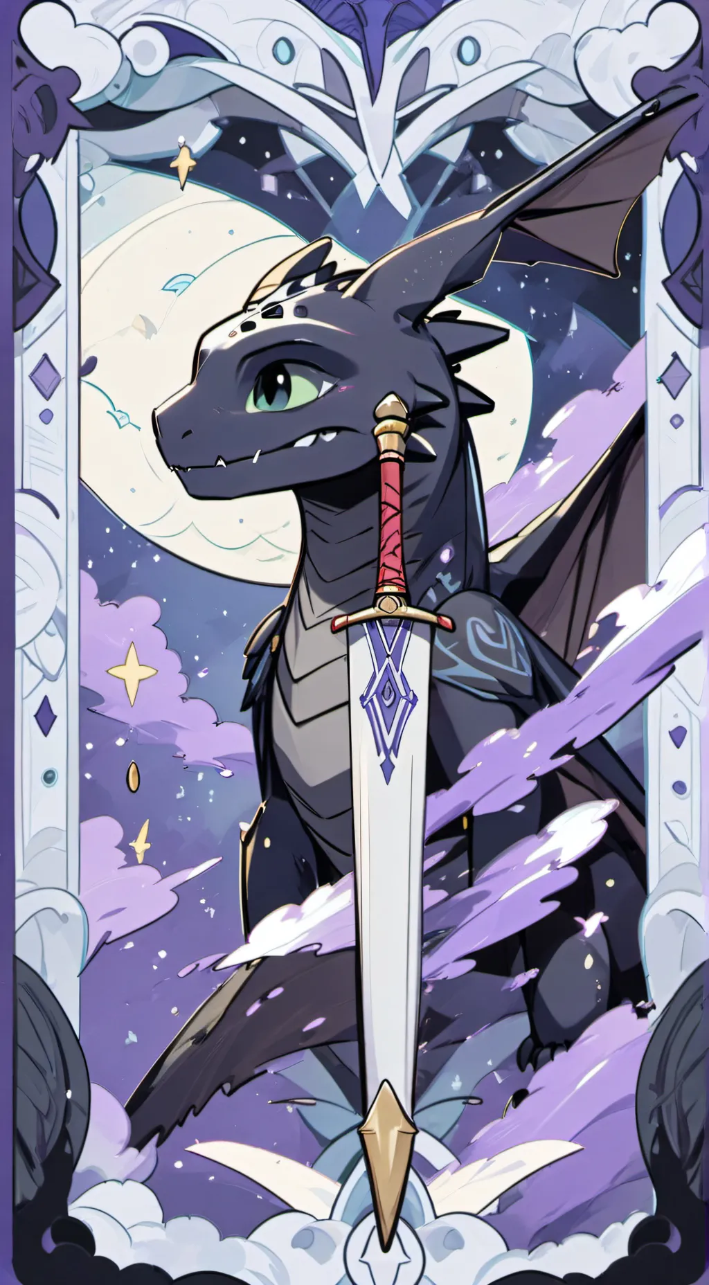 ai character: HTTYD background