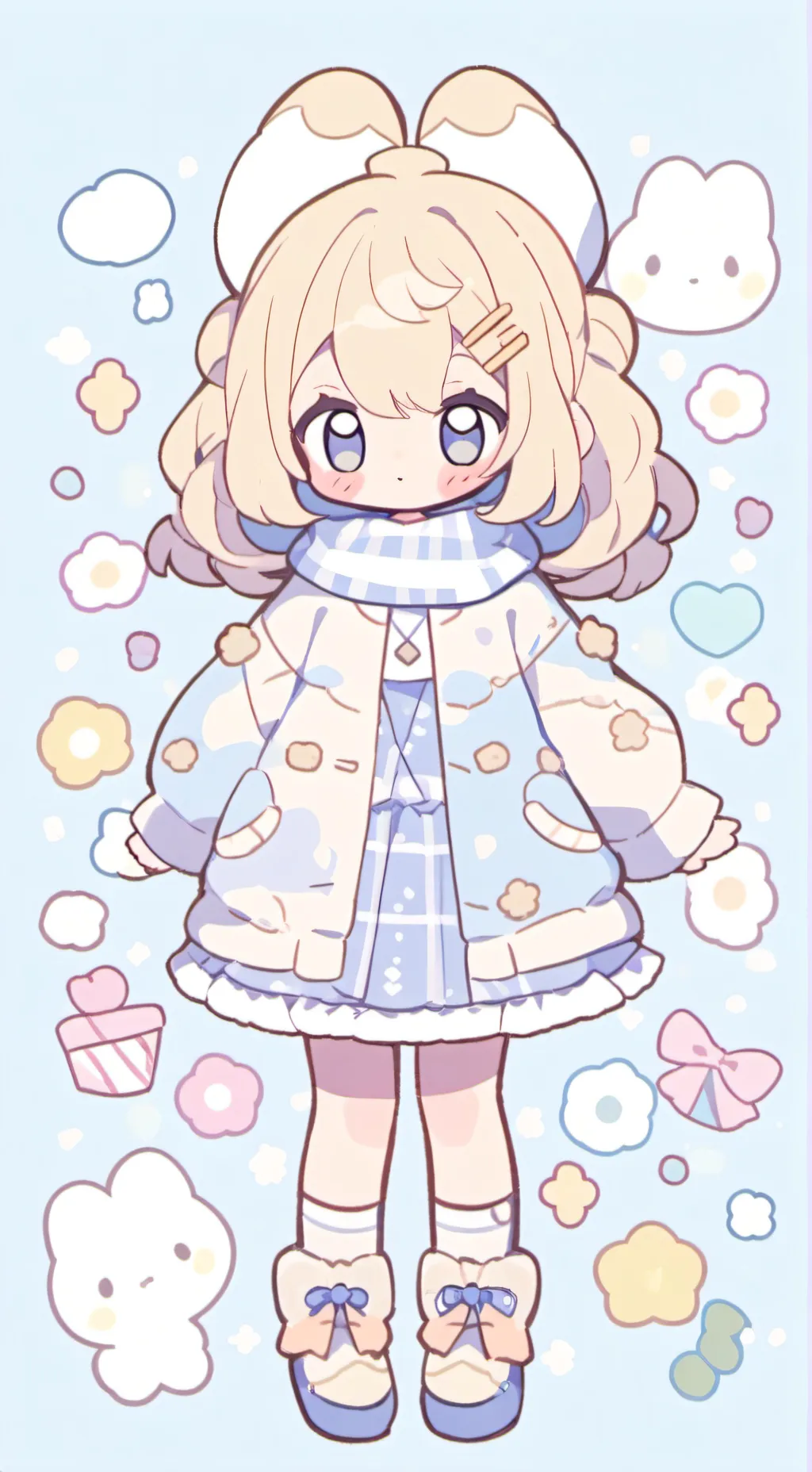 ai character: me in real life  background