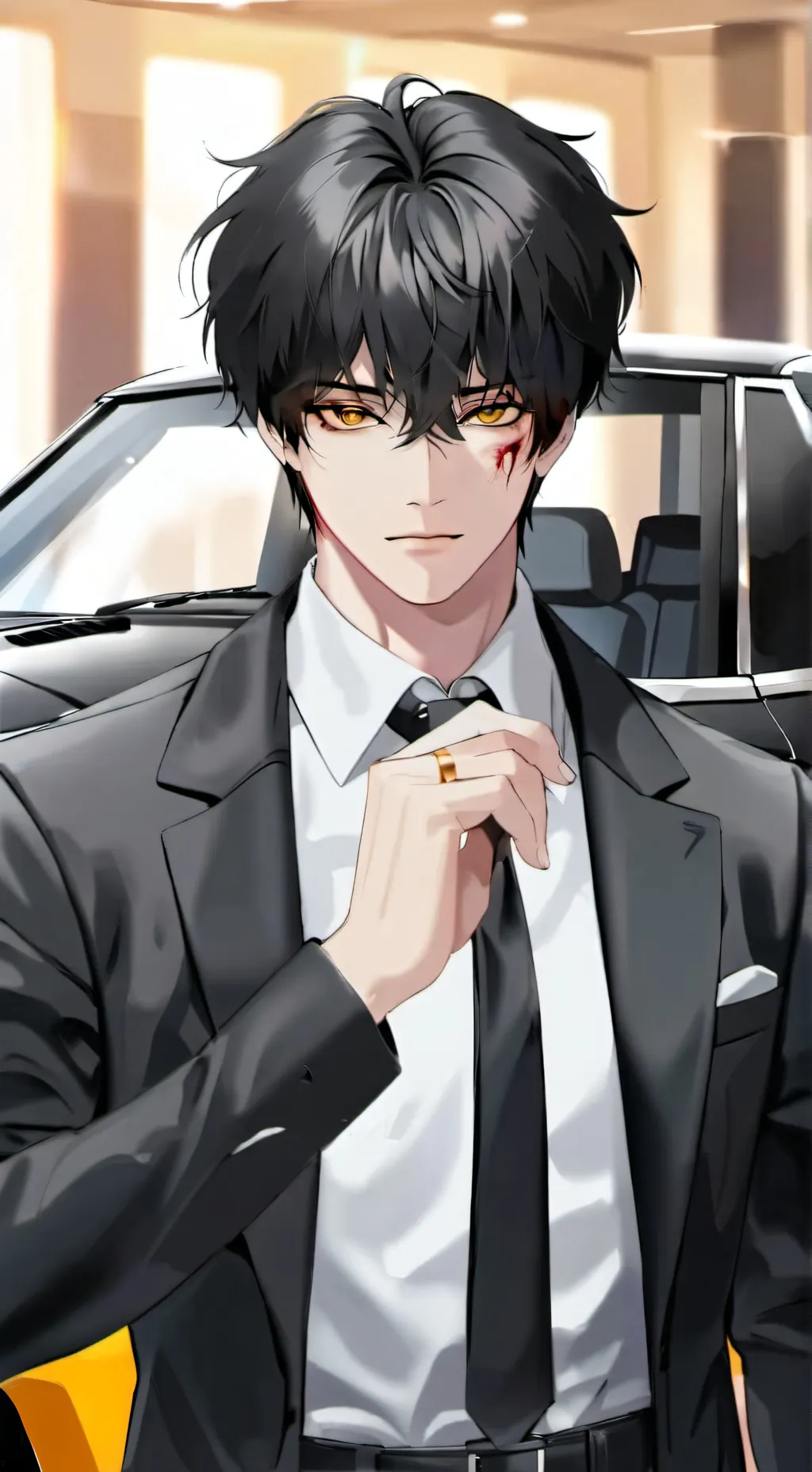 ai character: leo background