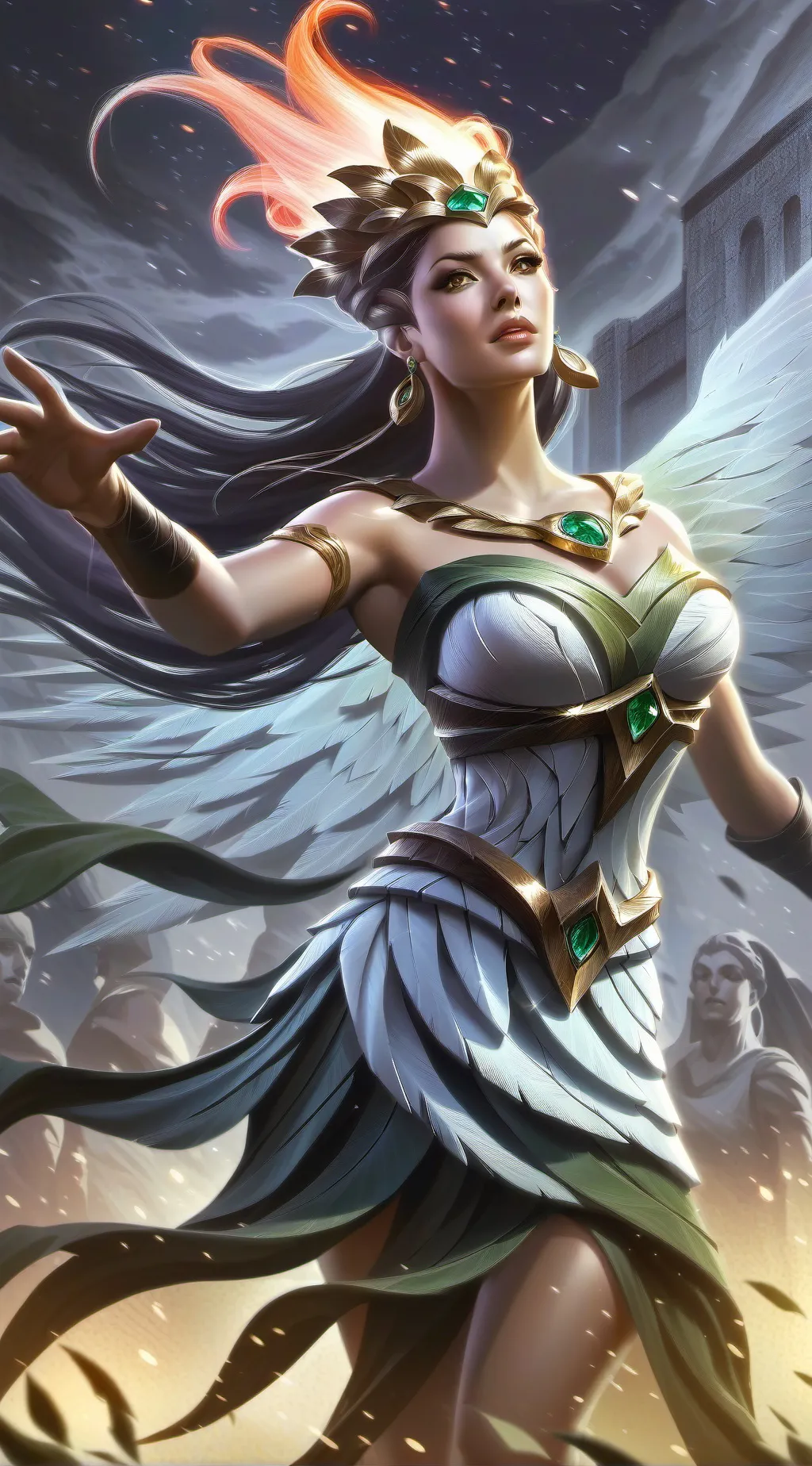 ai character: demeter background