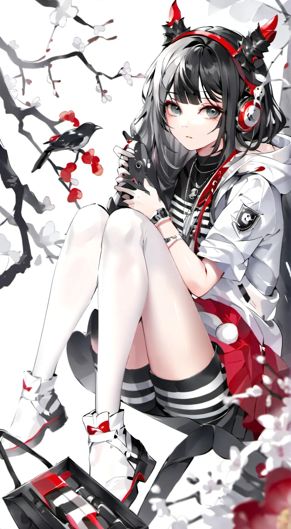 ai character: ashley  background