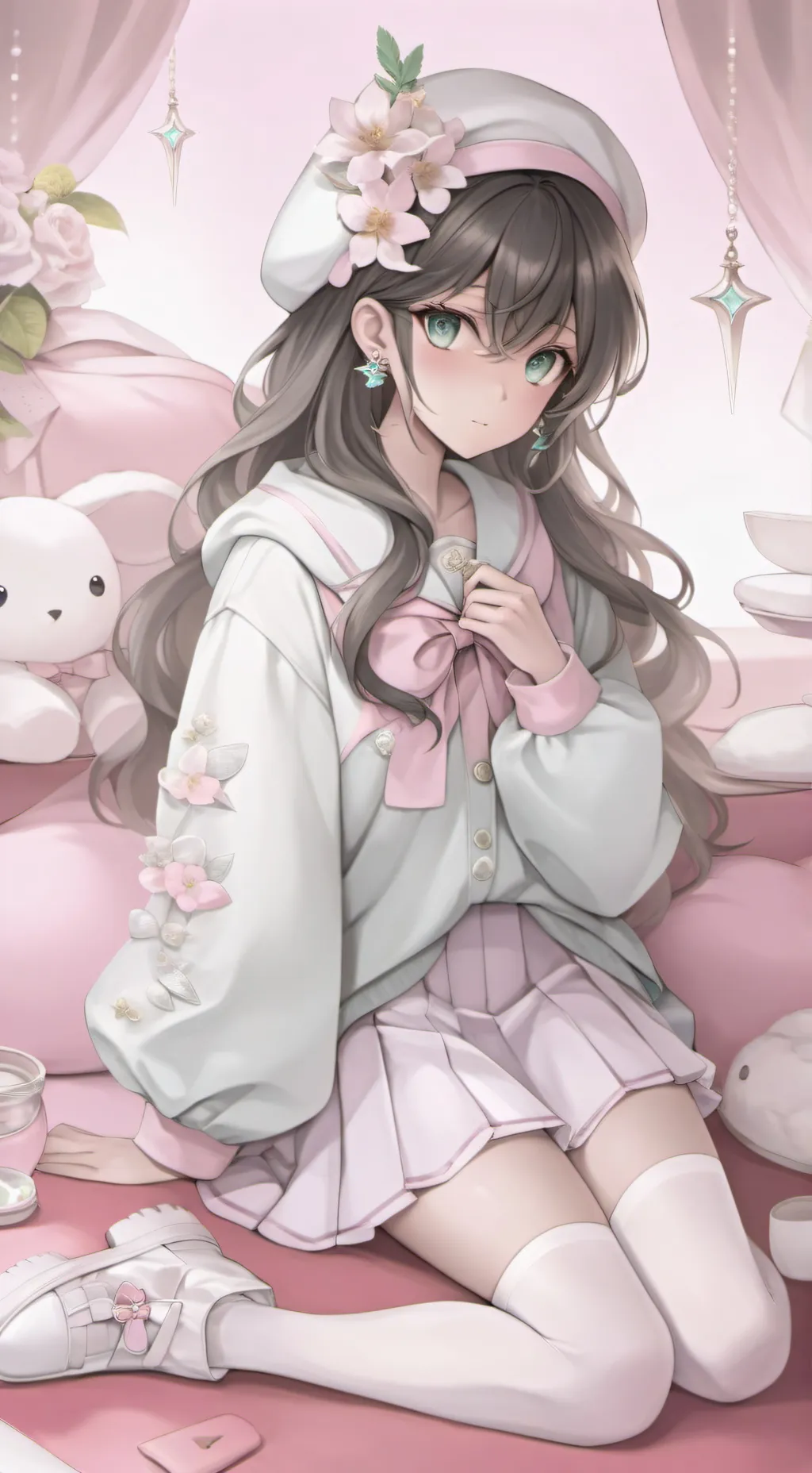 ai character: Luna background