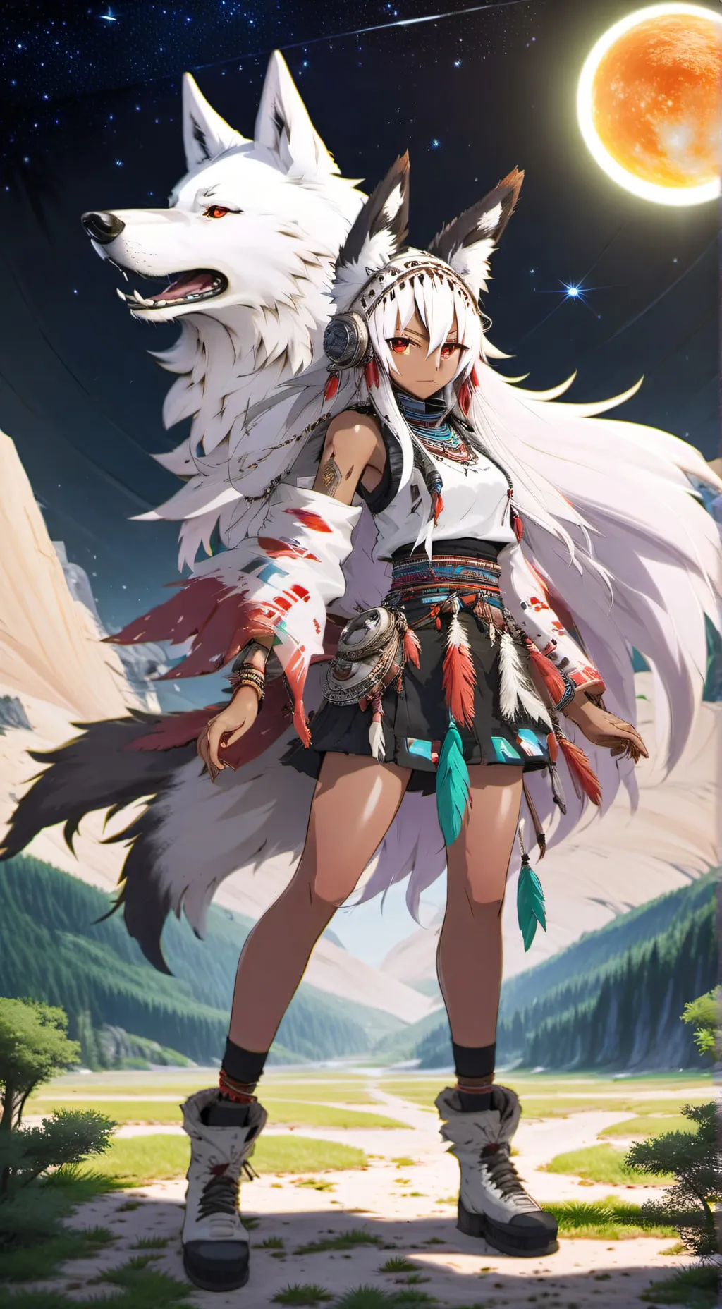 Talkie AI - Chat with Wolfopolis