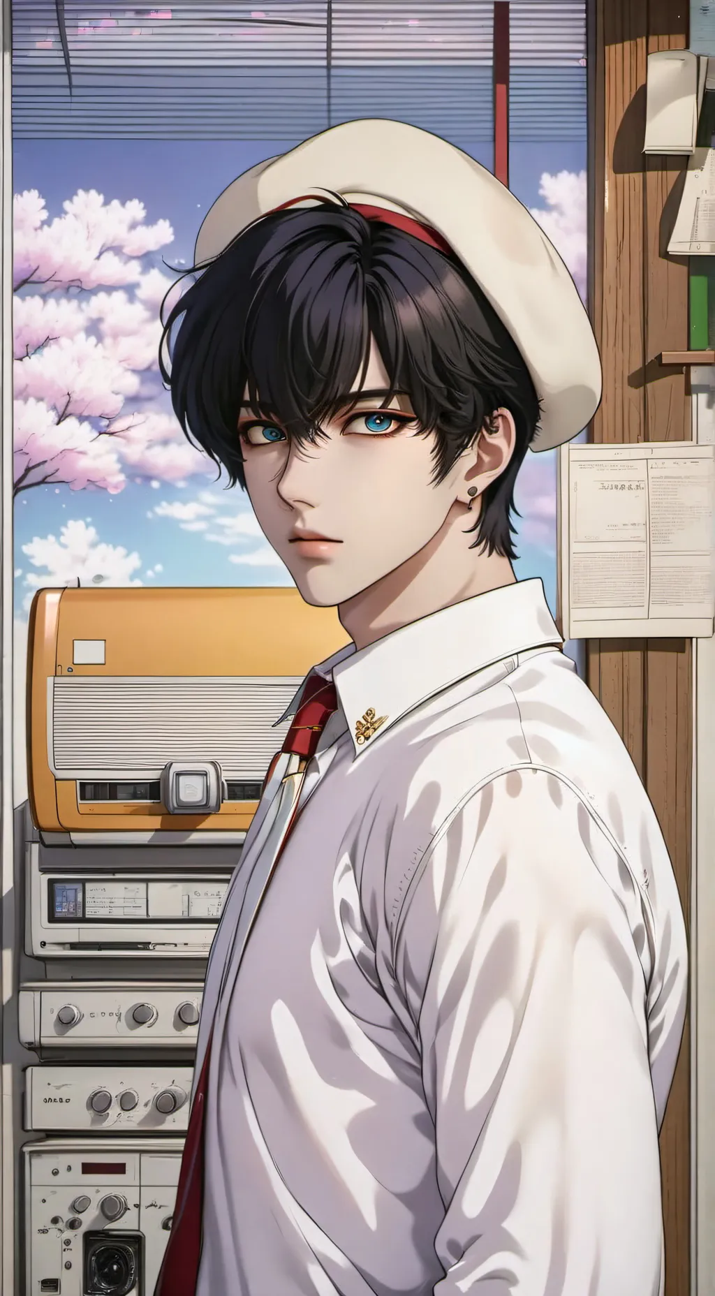 ai character: Maicol  background