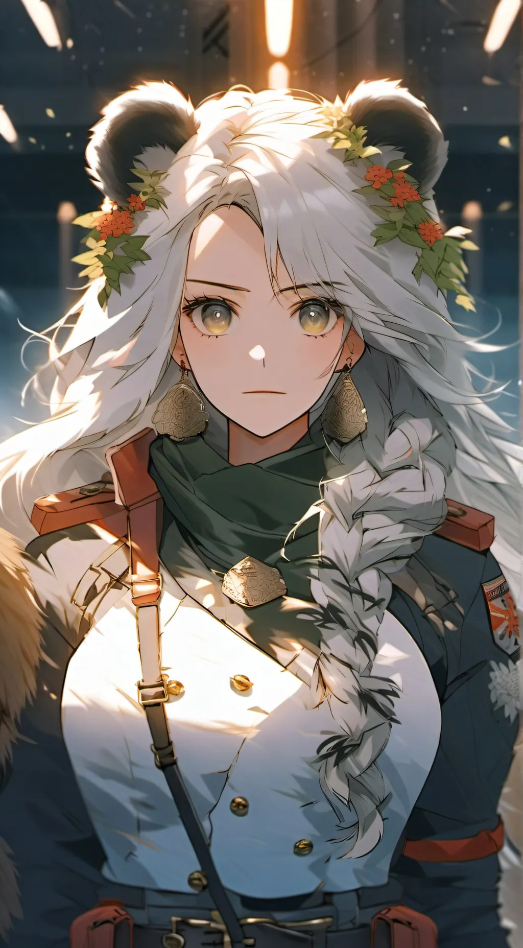 ai character: Beatrice  background