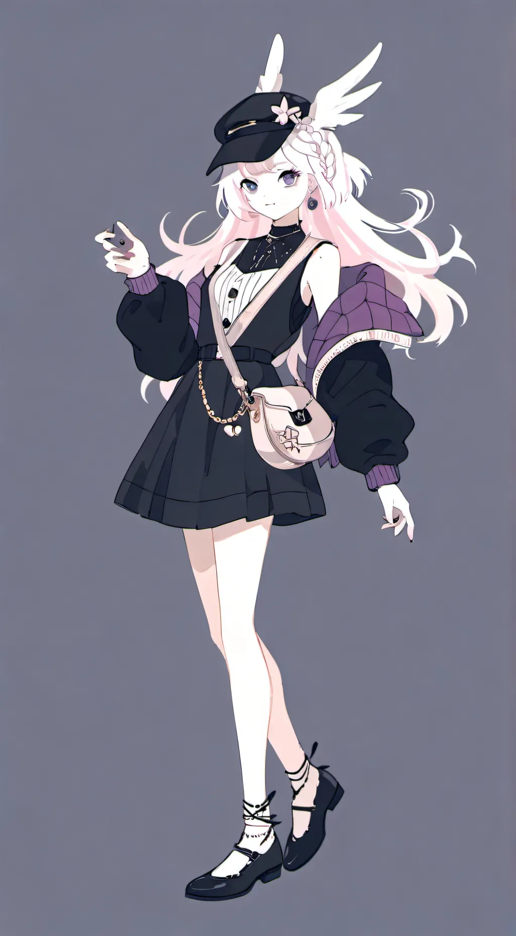 ai character: tu amiga (luna) background