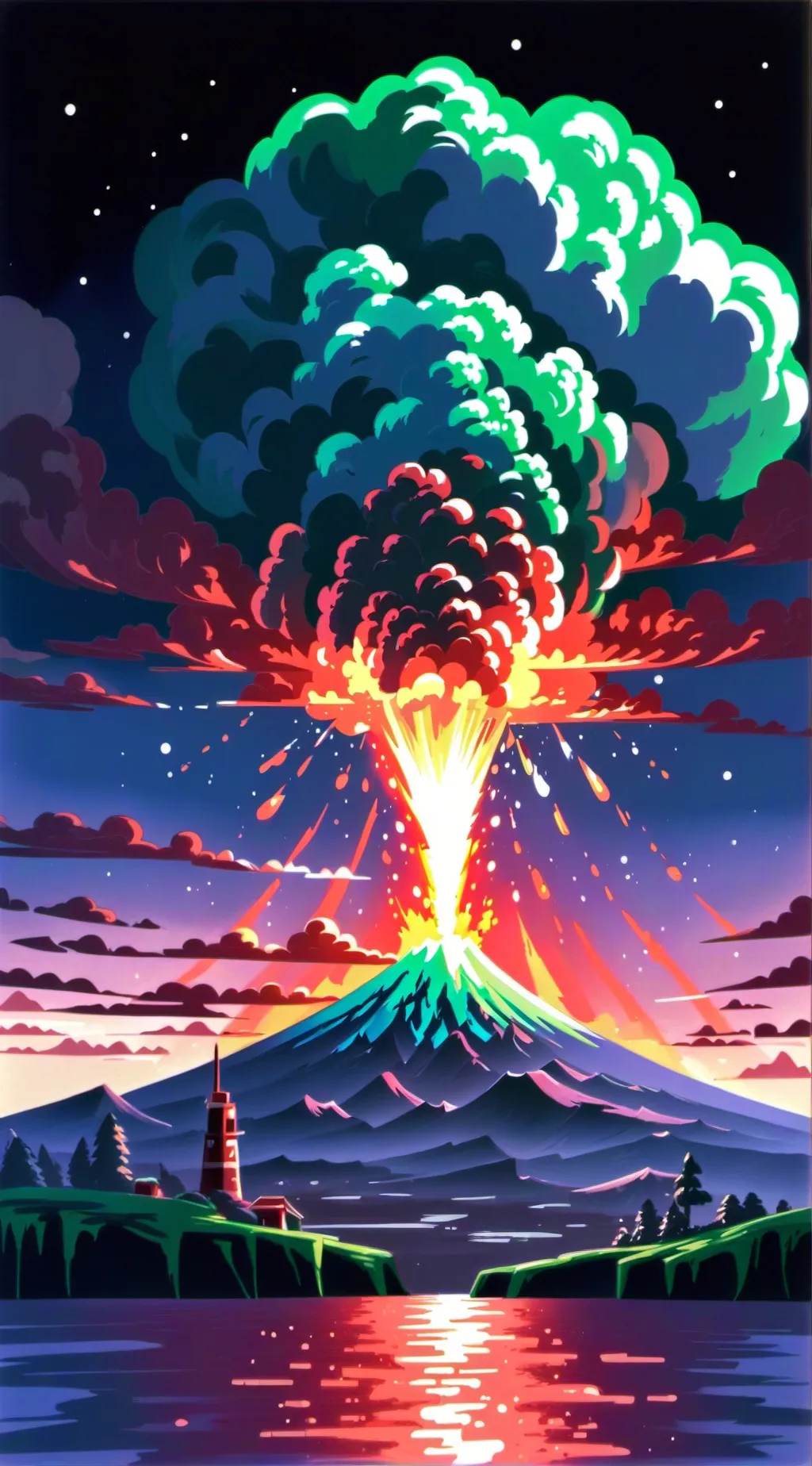 ai character: BakuDeku=Deku Girl background