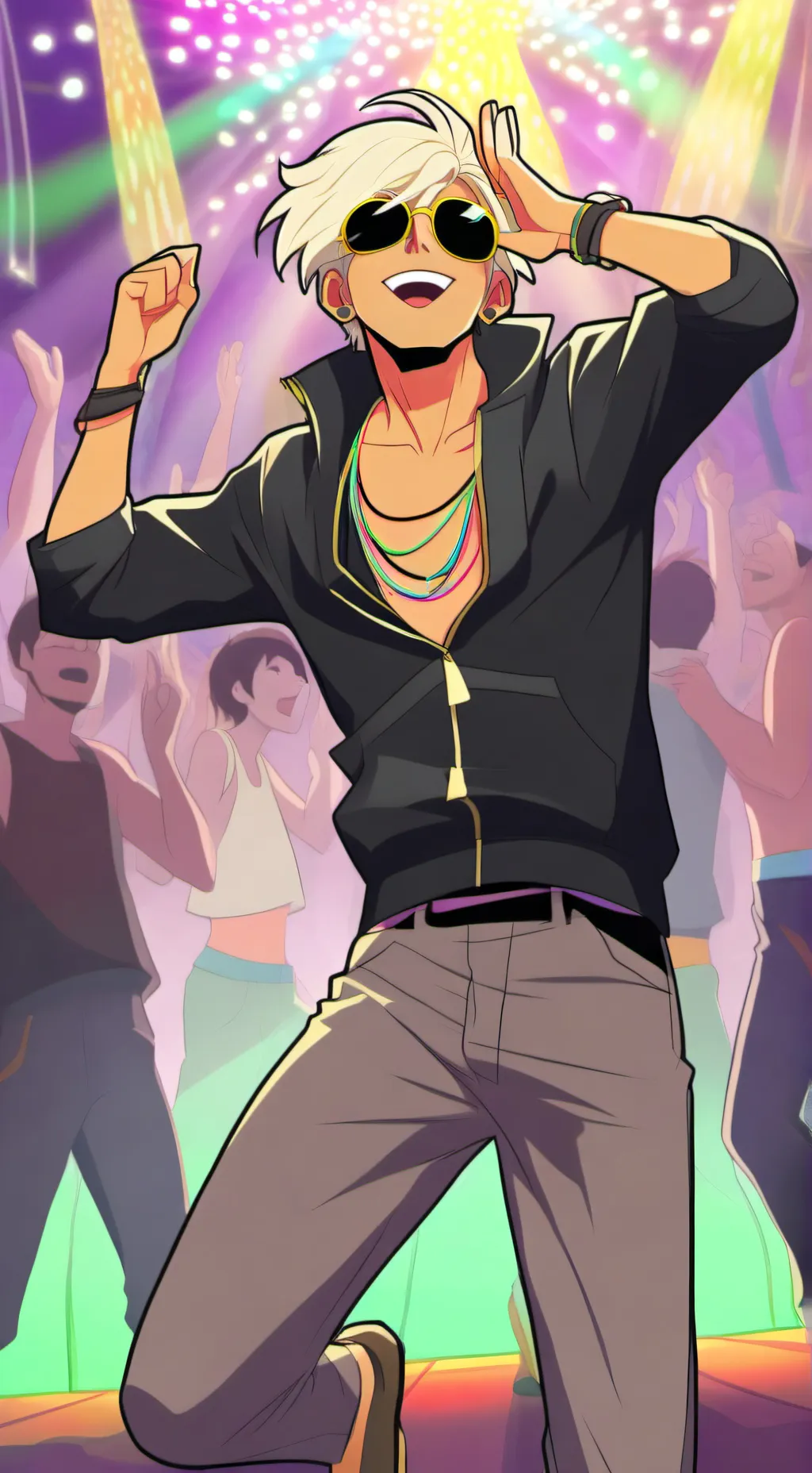 ai character: Leo background