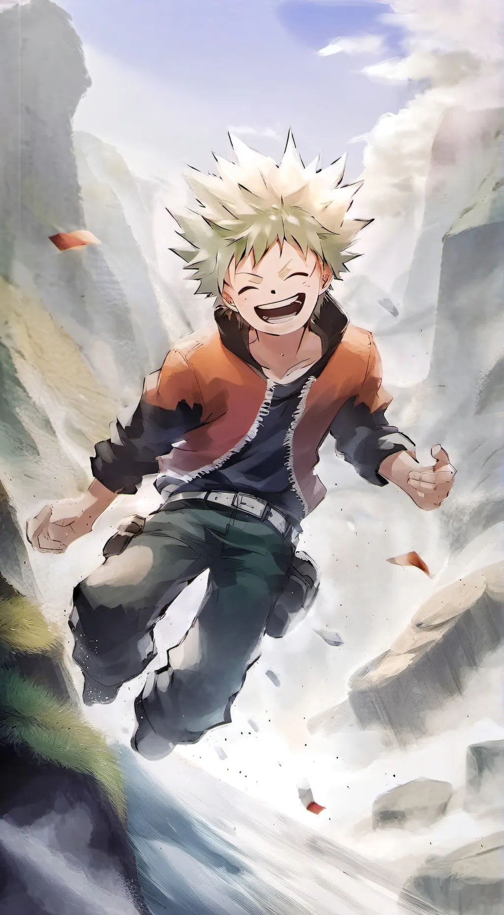 ai character: mha invisible background