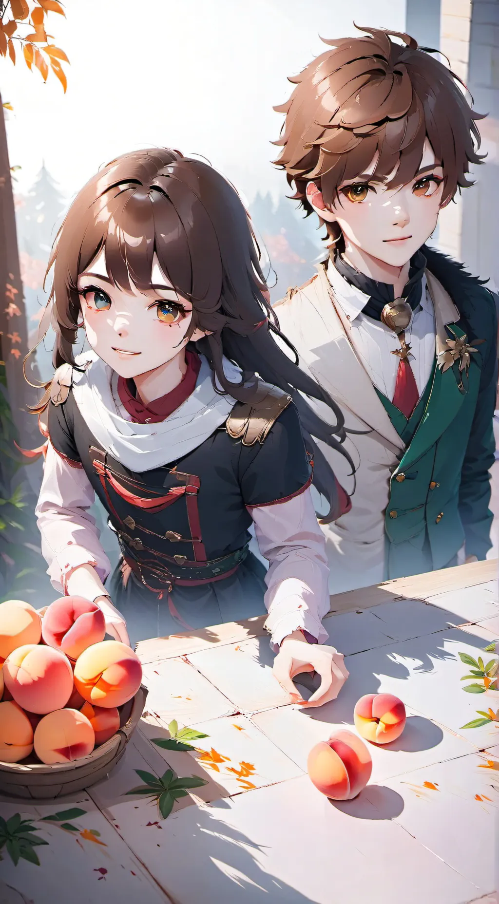 ai character: ARRAN  background