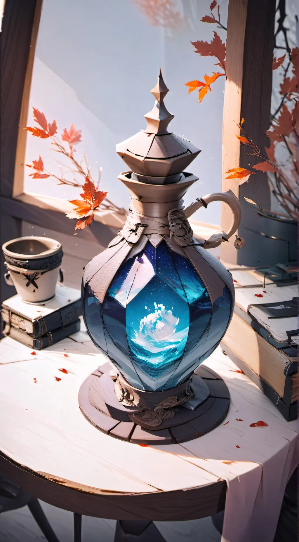 ai character: femboy potion background