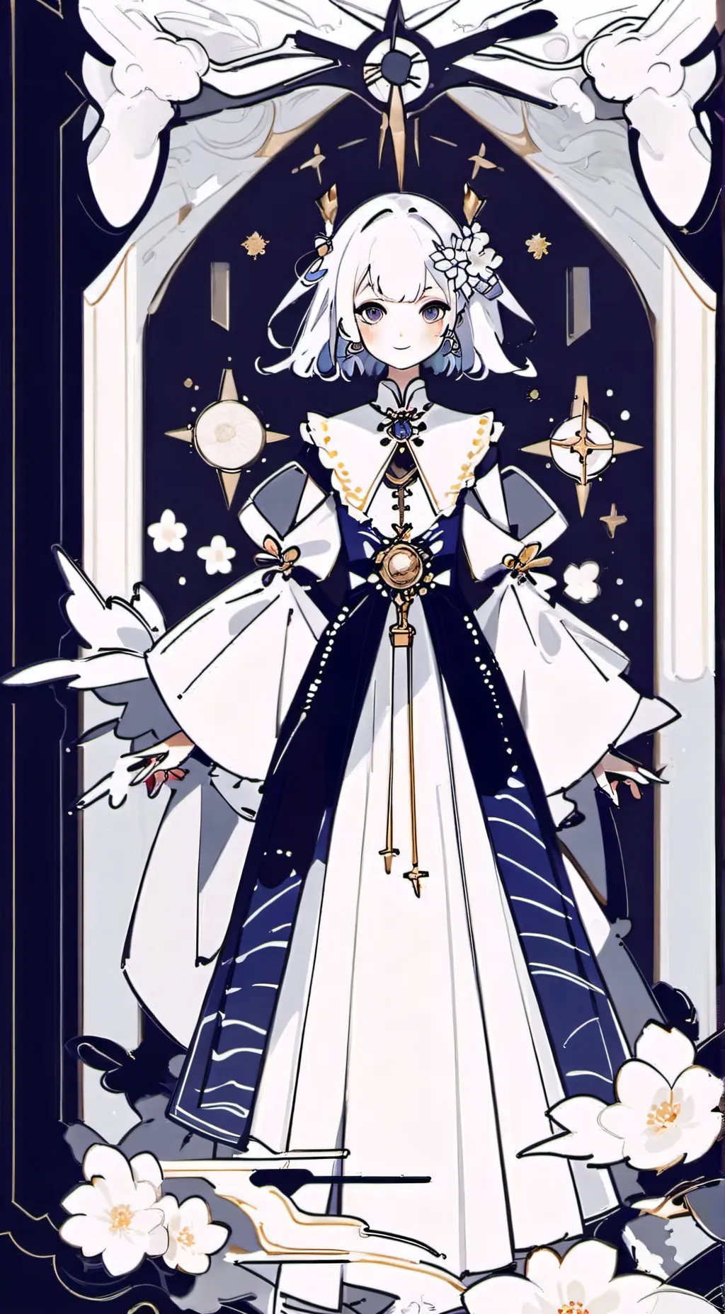 ai character: japón background