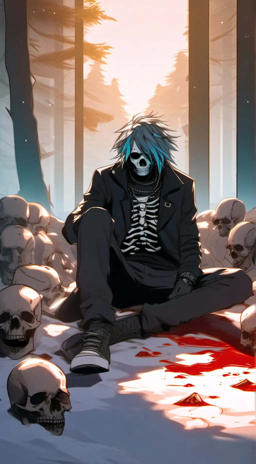 ai character: Razor background