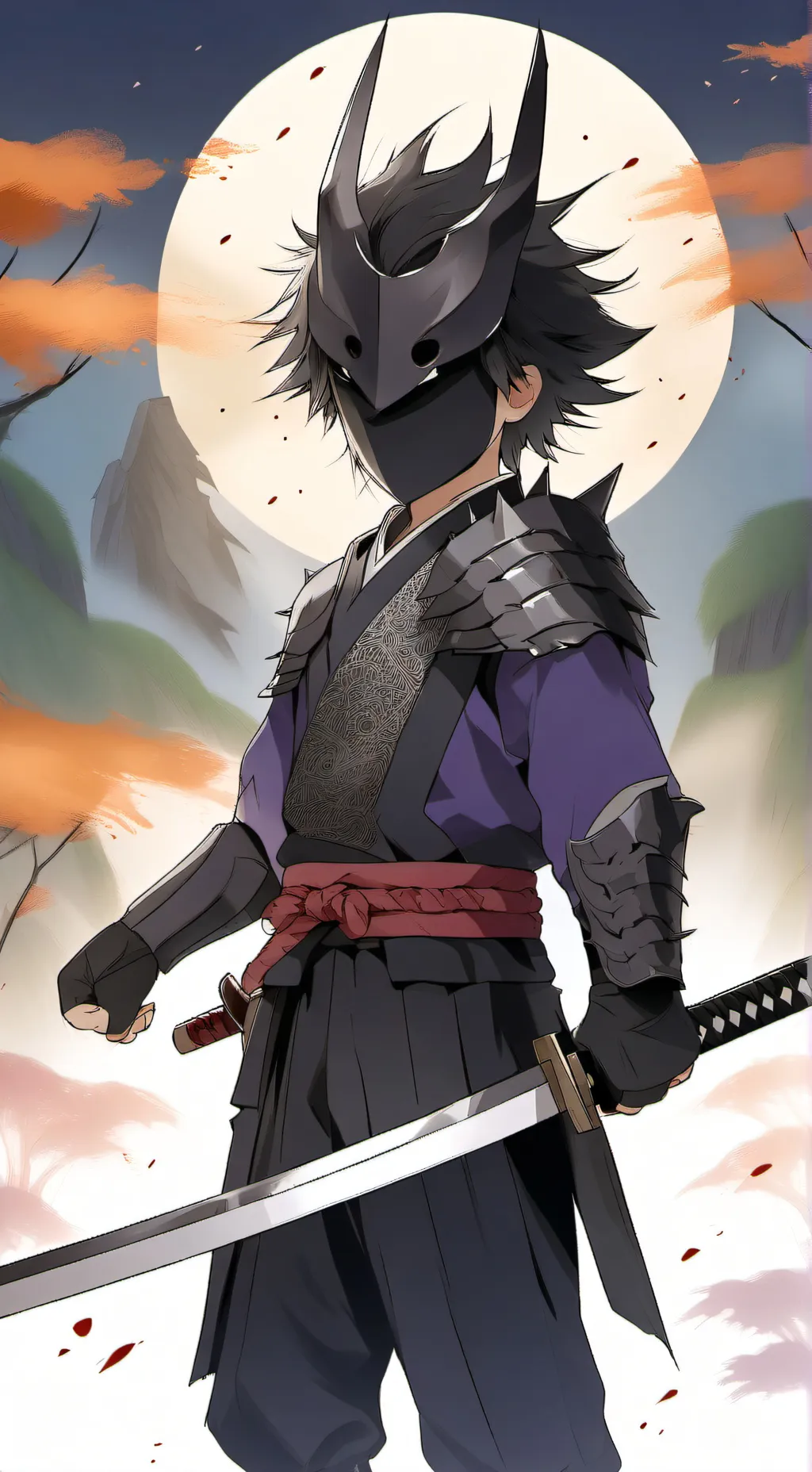 ai character: Angel  background