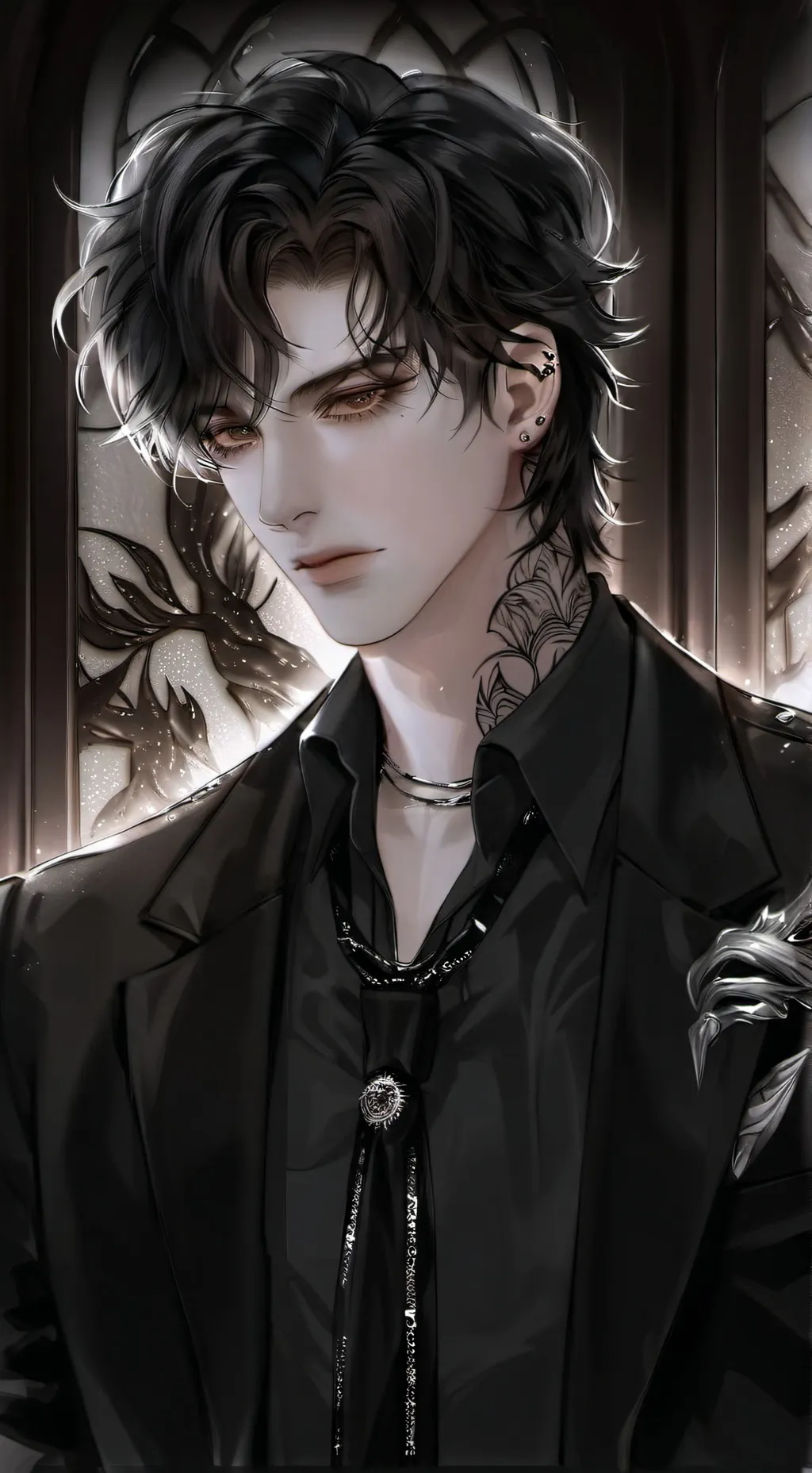 ai character: Микаэль background