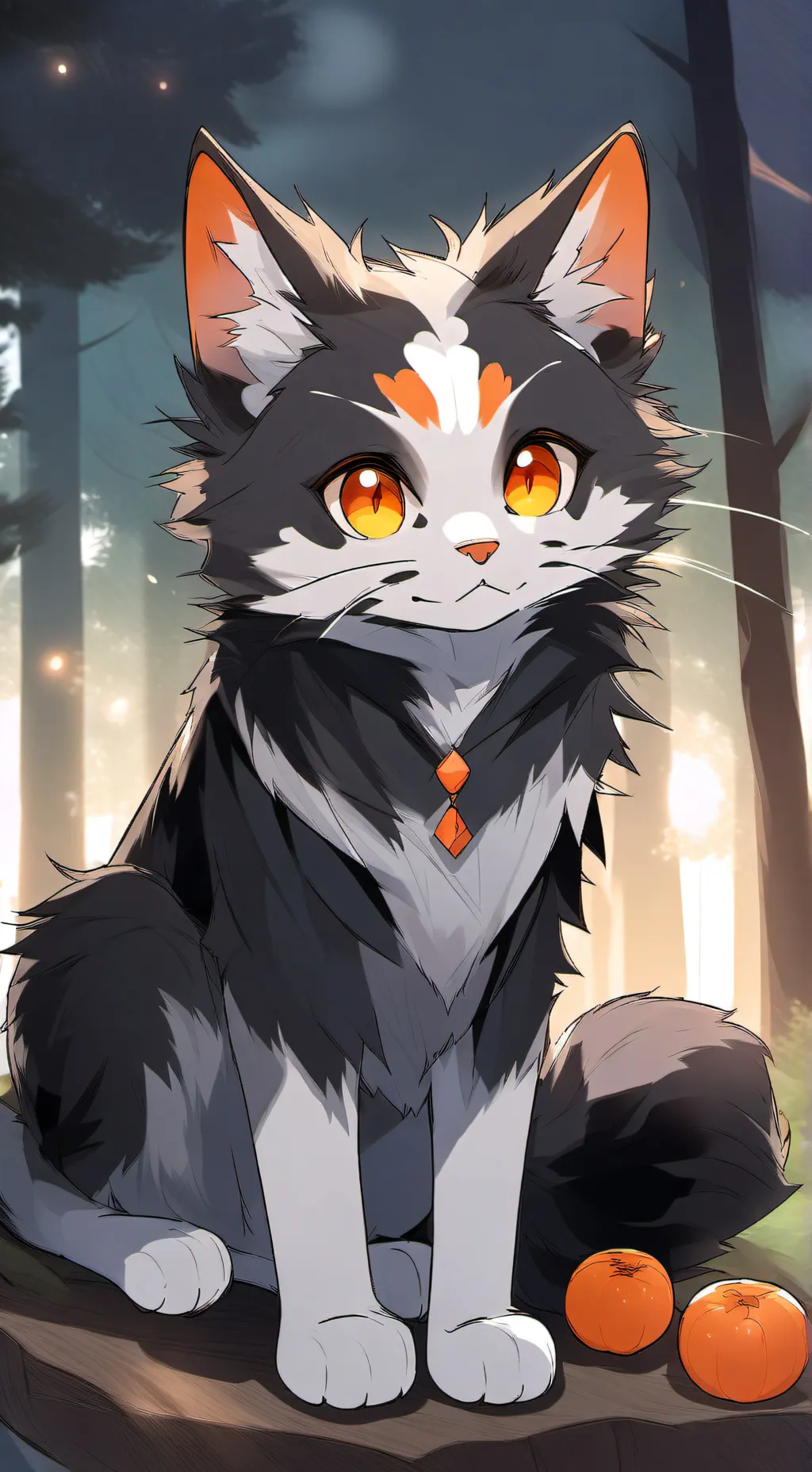 ai character: Hashira as animals background