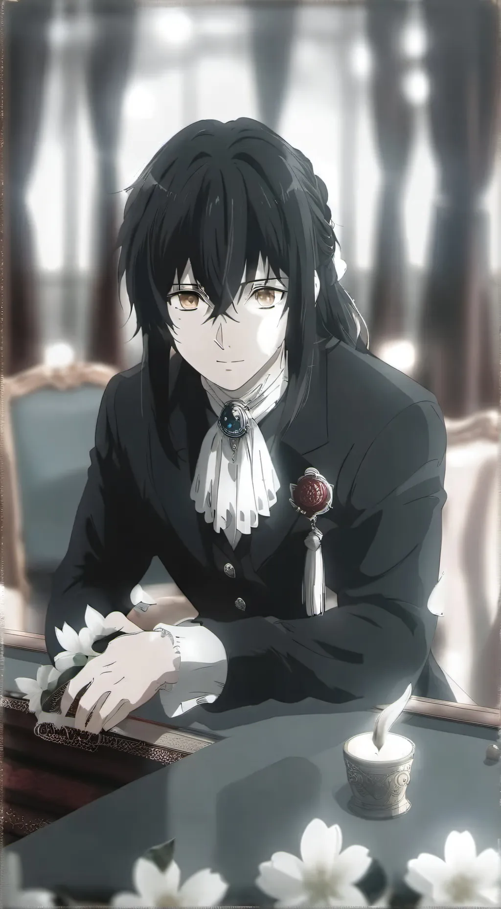 ai character: obanai X Y/N background