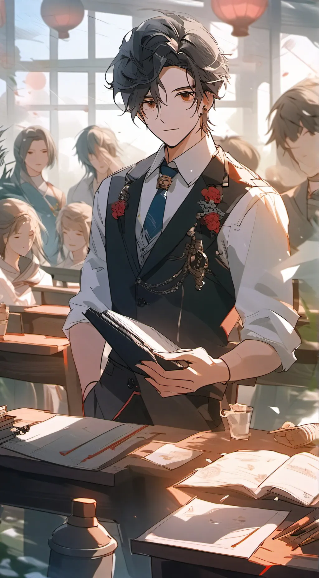 ai character: Vinco Vanoss background